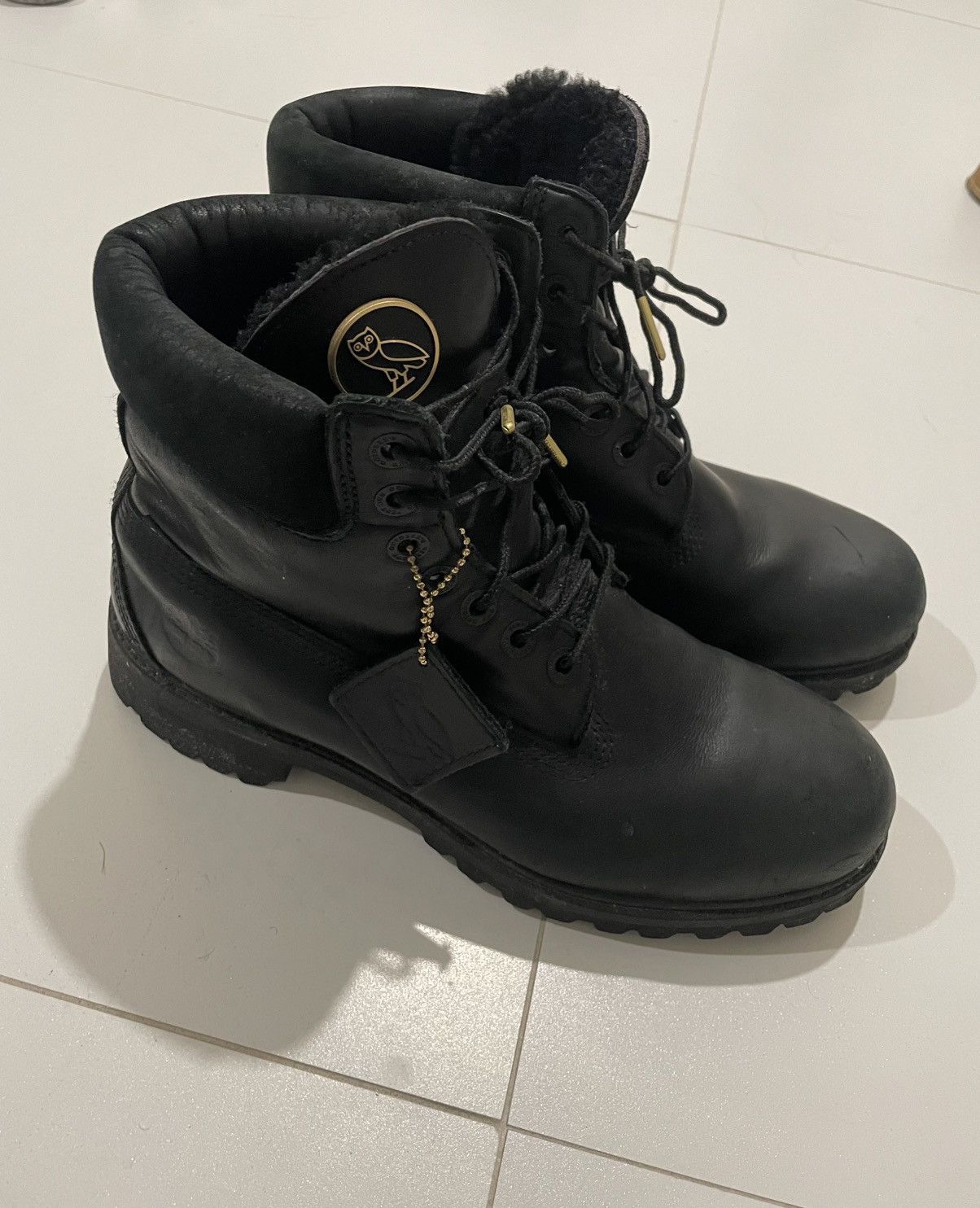 Timberland x OVO Black Goretex Boots