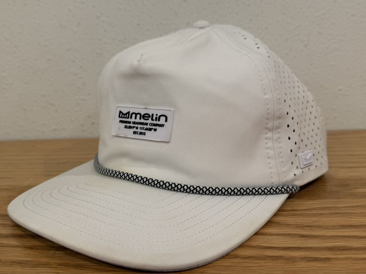 melin Melin Coronado Hydro white Snapback Rope Hat XL Adjustable Size ONE SIZE - 1 Thumbnail