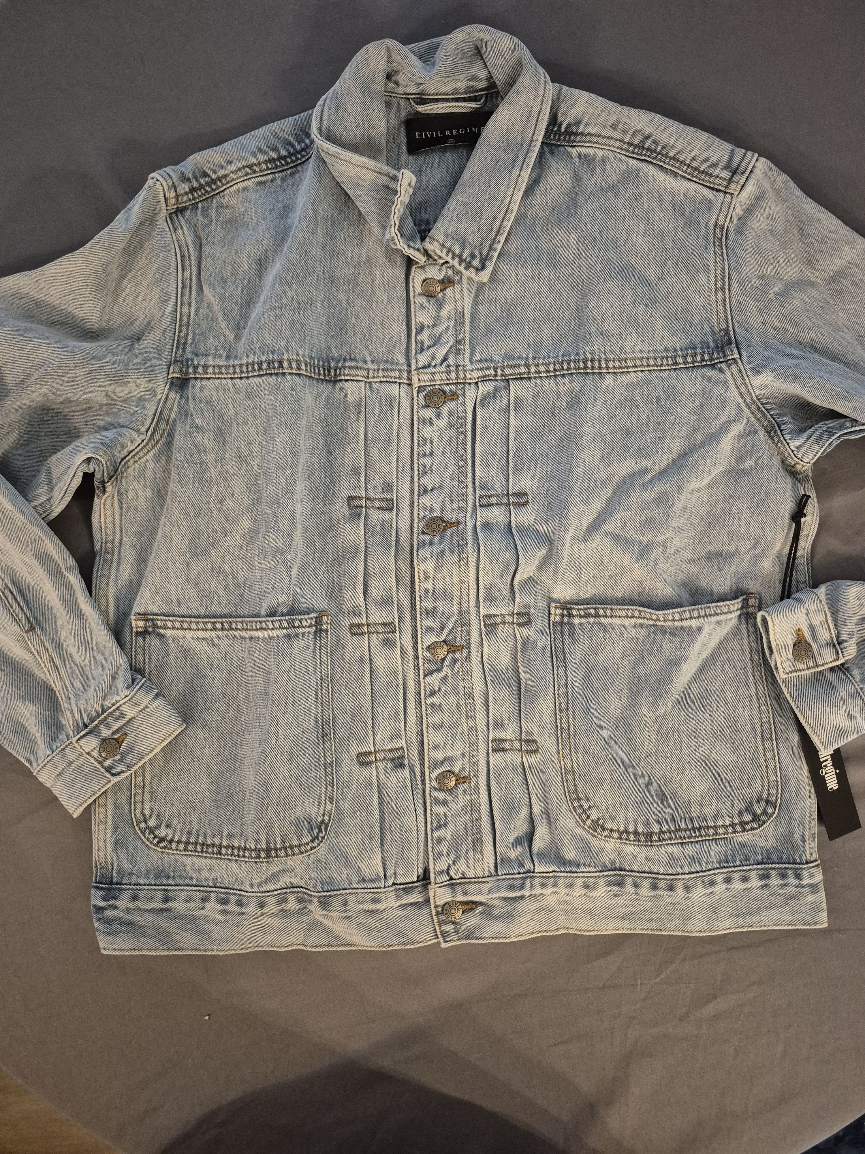 Civil Regime Civil Regime Denim Jacket Size Medium Brand New Size US M / EU 48-50 / 2 - 1 Thumbnail
