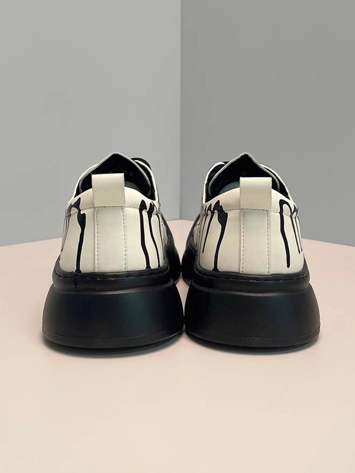 Japanese Brand Graffiti Derby Platform Toe Shoes - 2459 Size US 7 / EU 40 - 9 Thumbnail