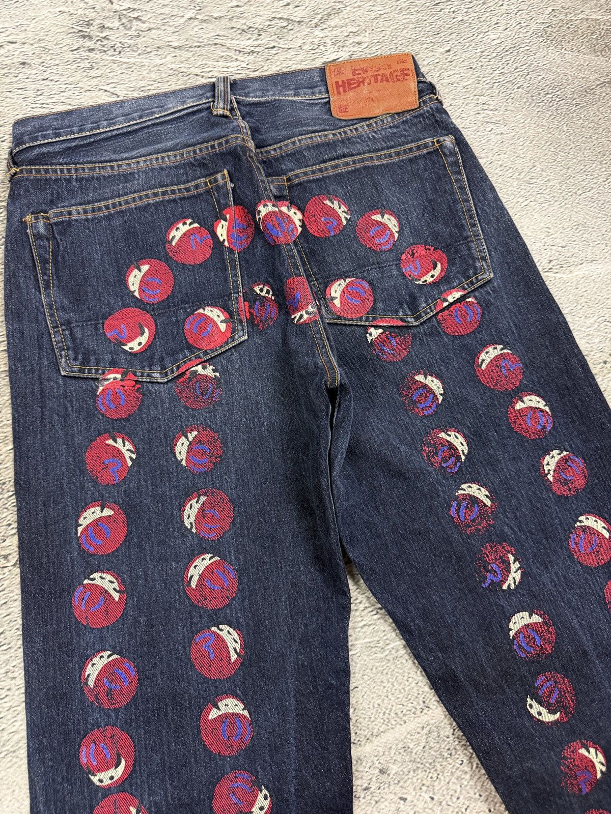 Evisu Evisu jeans daicock big logo red selvedge denim Japan Size US 30 / EU 46 - 3 Thumbnail