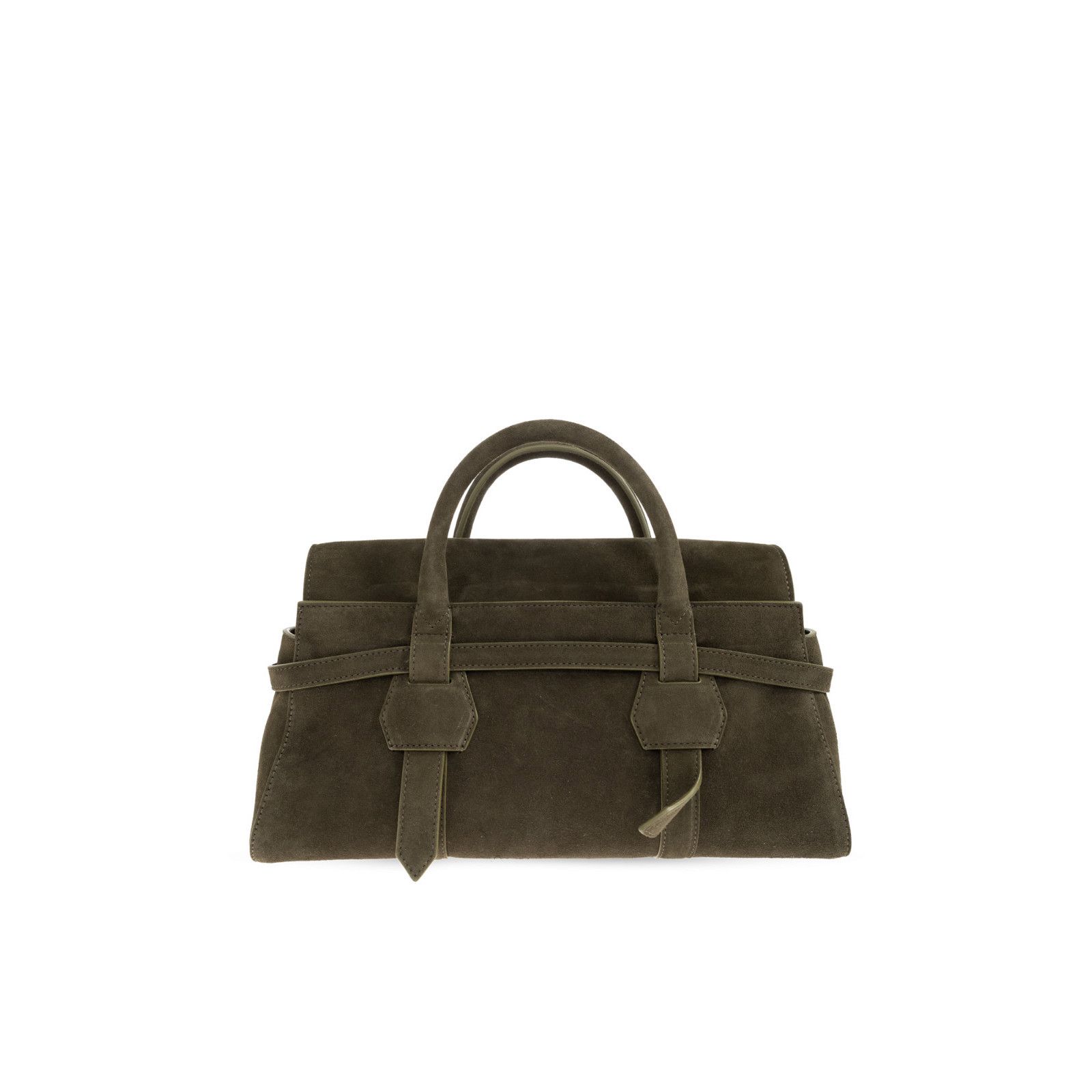Dries Van Noten DSQUARED2 Green Suede Shoulder Bag New & Authentic Size ONE SIZE - 2 Thumbnail