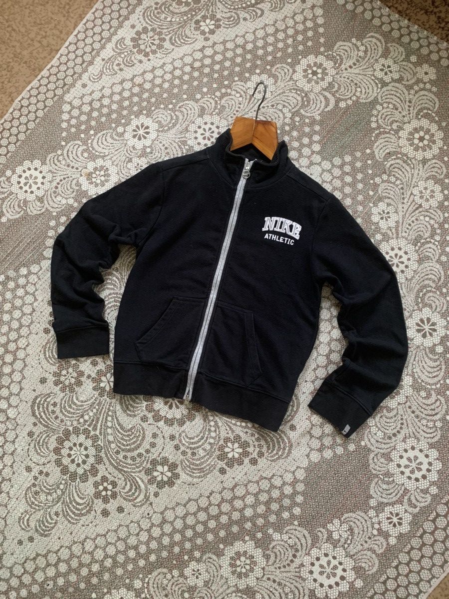 Nike × Vintage Nike athletic vintage zip-hoodie Size L / US 10 / IT 46 - 1 Thumbnail