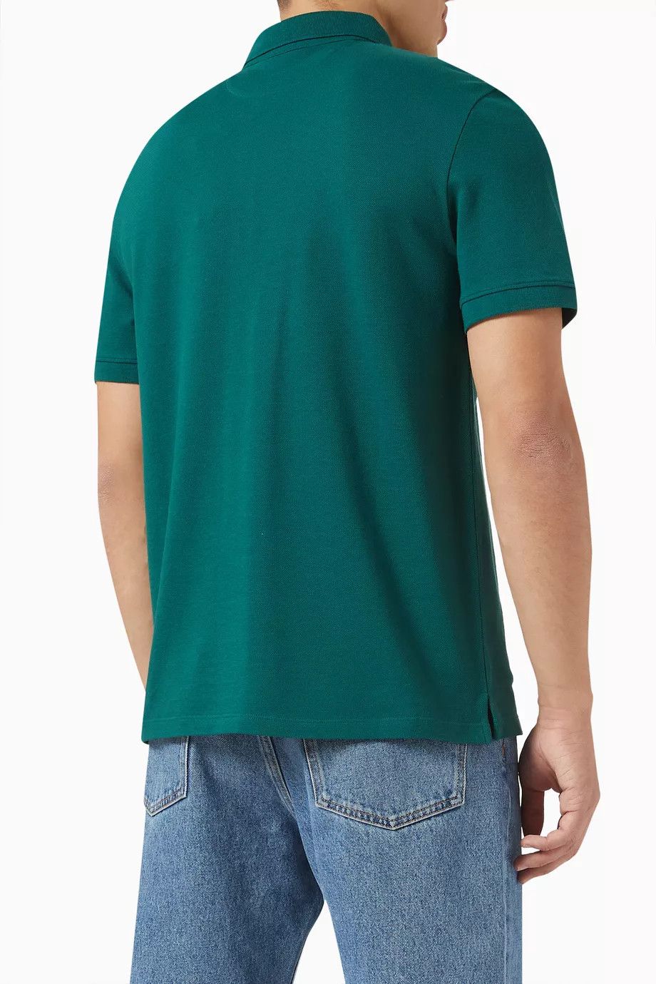 Valentino o1y0525 Logo Polo Shirt in Emerald Green Size US XS / EU 42 / 0 - 3 Thumbnail