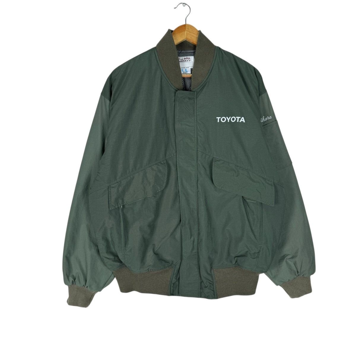 Japanese Brand ☀️TOYOTA COROLLA TRD BOMBER JACKET Size US L / EU 52-54 / 3 - 3 Thumbnail
