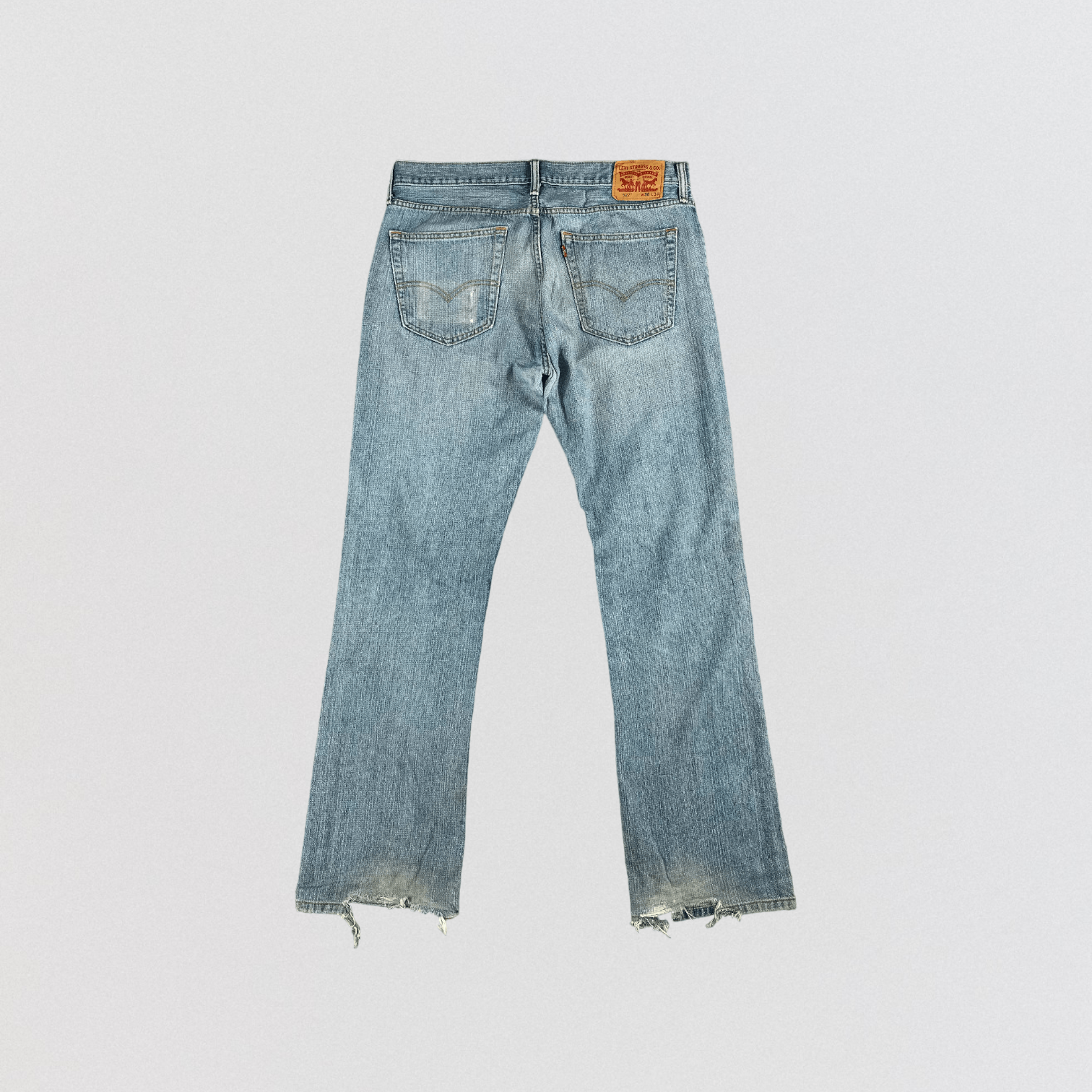 Levi's × Vintage Vintage Light Wash Levis 527 Flare Jeans-JM2476 Size US 38 / EU 54 - 2 Thumbnail