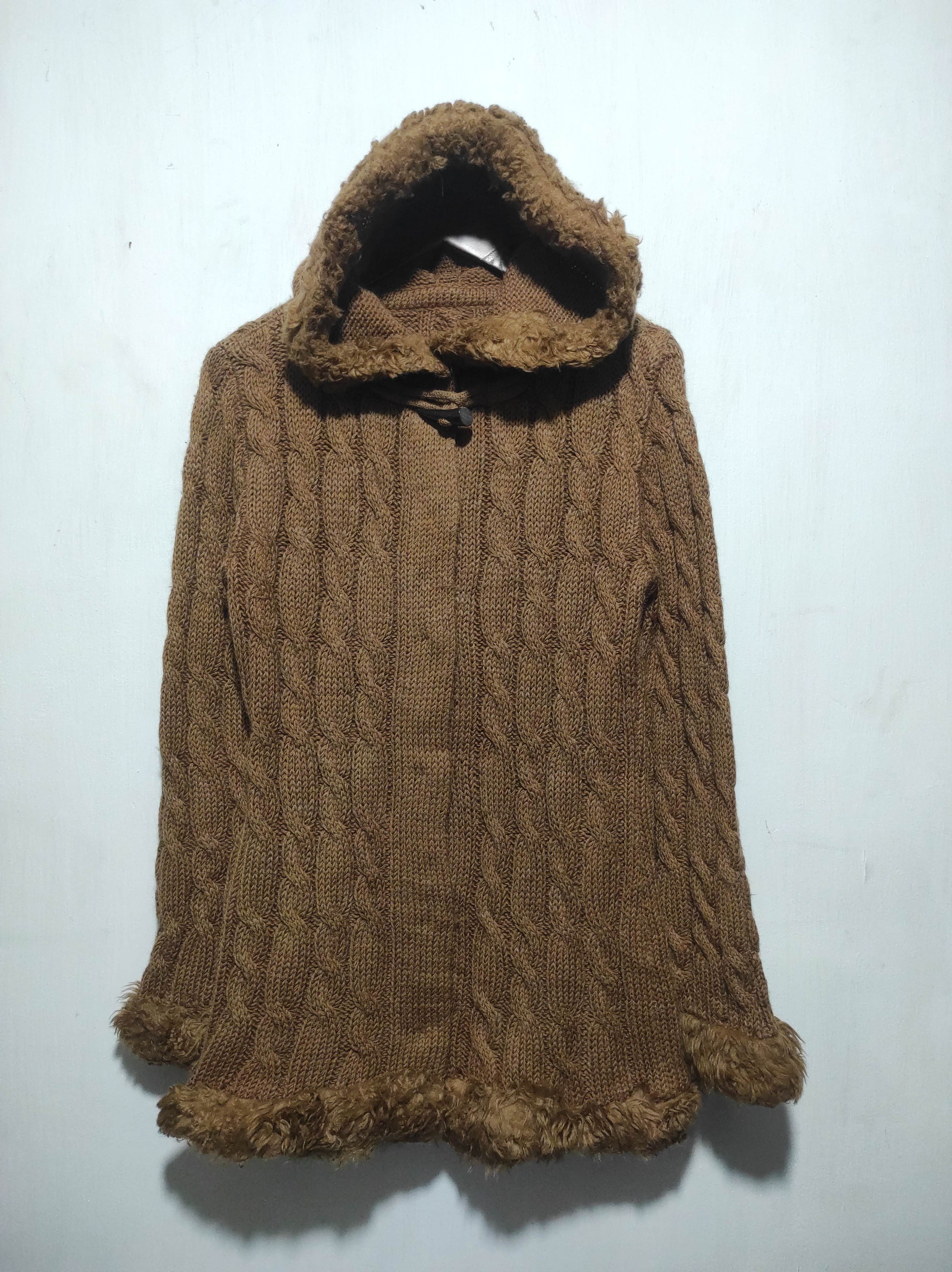 Hysteric Glamour Tomboy Knit Fur Hoodie IfSixWasNine LGB style Size M / US 6-8 / IT 42-44 - 2 Thumbnail
