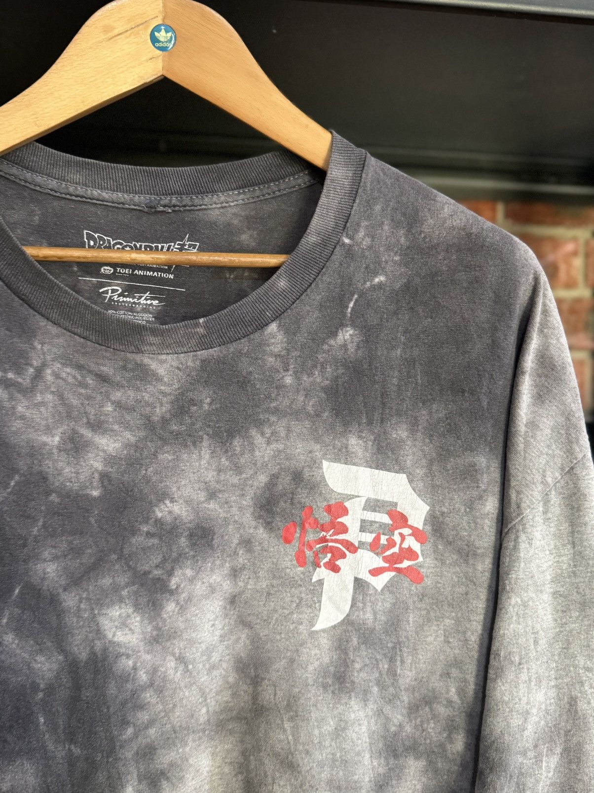 Anime Vintage Dragon Ball X Primitive Skateboard Faded Tee Size US XXL / EU 58 / 5 - 9 Thumbnail