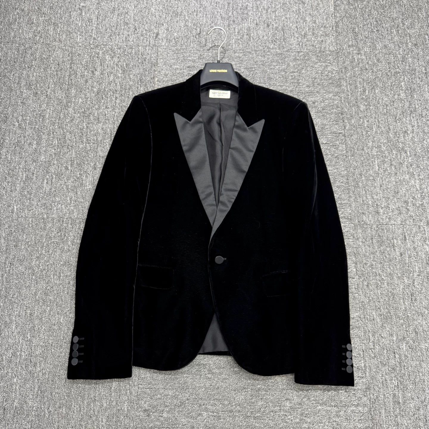 Saint Laurent Paris SLP Velvet Blazer Size US M / EU 48-50 / 2 - 1 Thumbnail