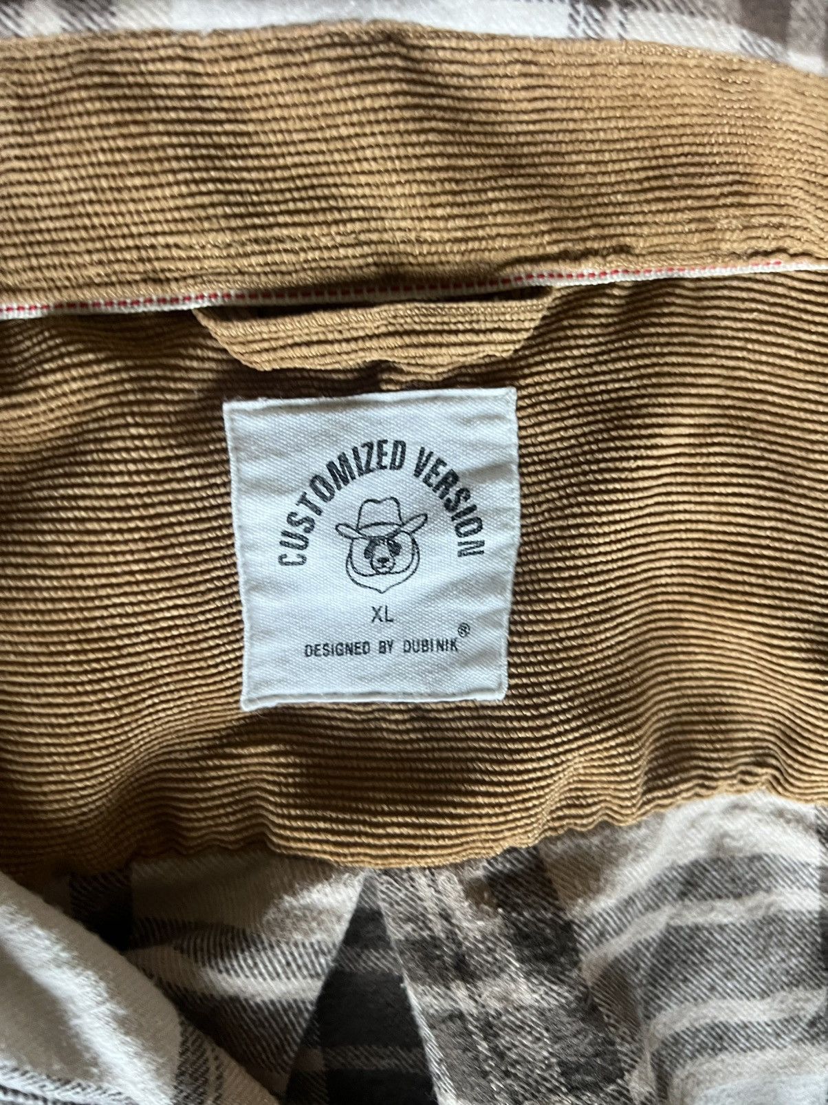Japanese Brand × Vintage Vintage Brown/Tan Flannel Size US XL / EU 56 / 4 - 2 Thumbnail
