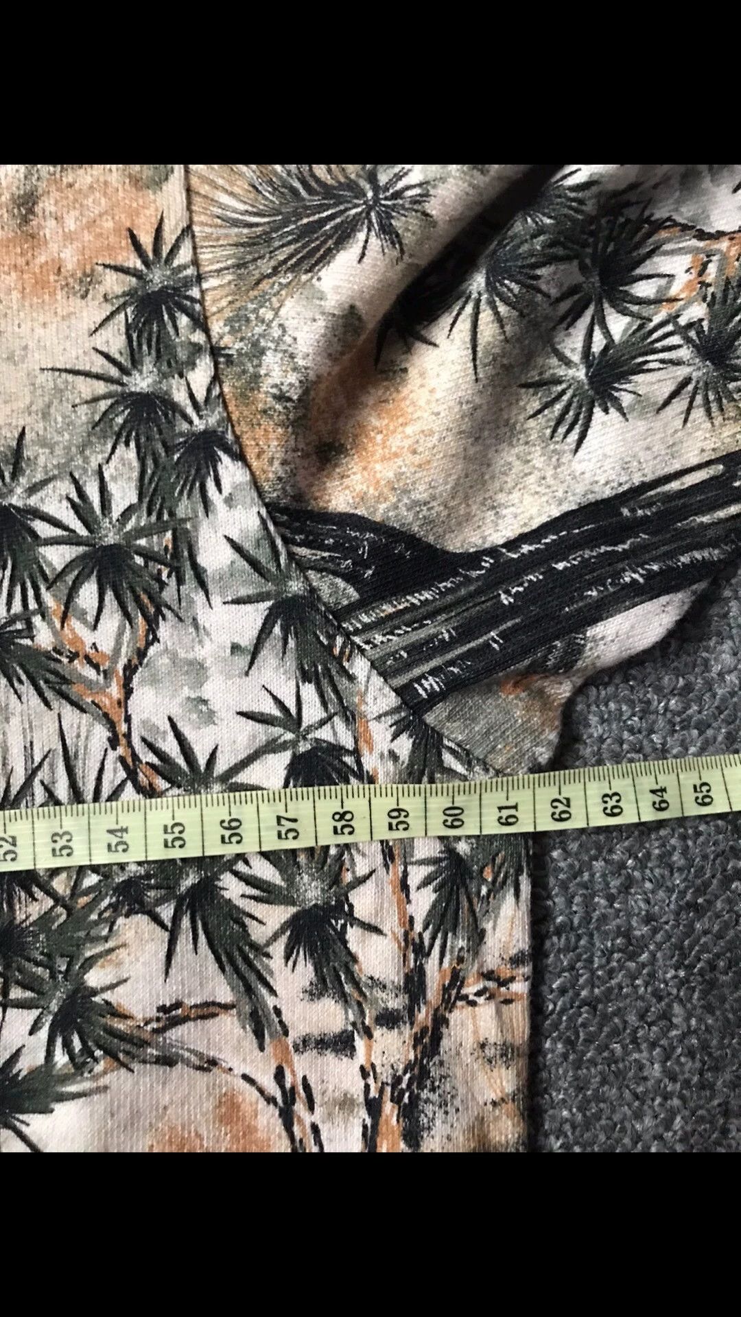 Acne Studios Acne Studios Tee cactus all-over logo pocket XL Size US XL / EU 56 / 4 - 8 Thumbnail