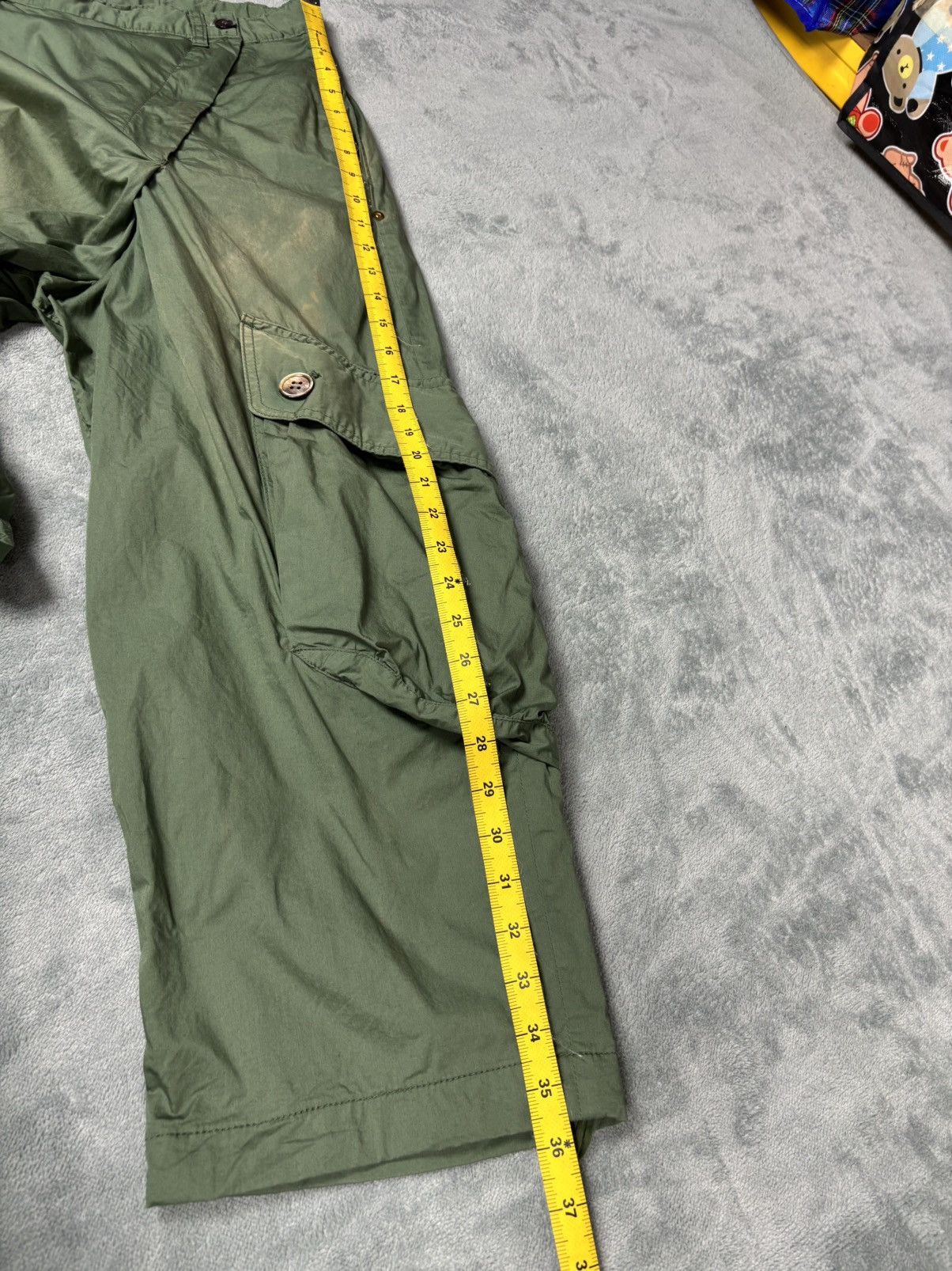 Issey Miyake Mercibeaucoup Issey Miyake Cargo CropPants S0254 Size US 30 / EU 46 - 12 Thumbnail