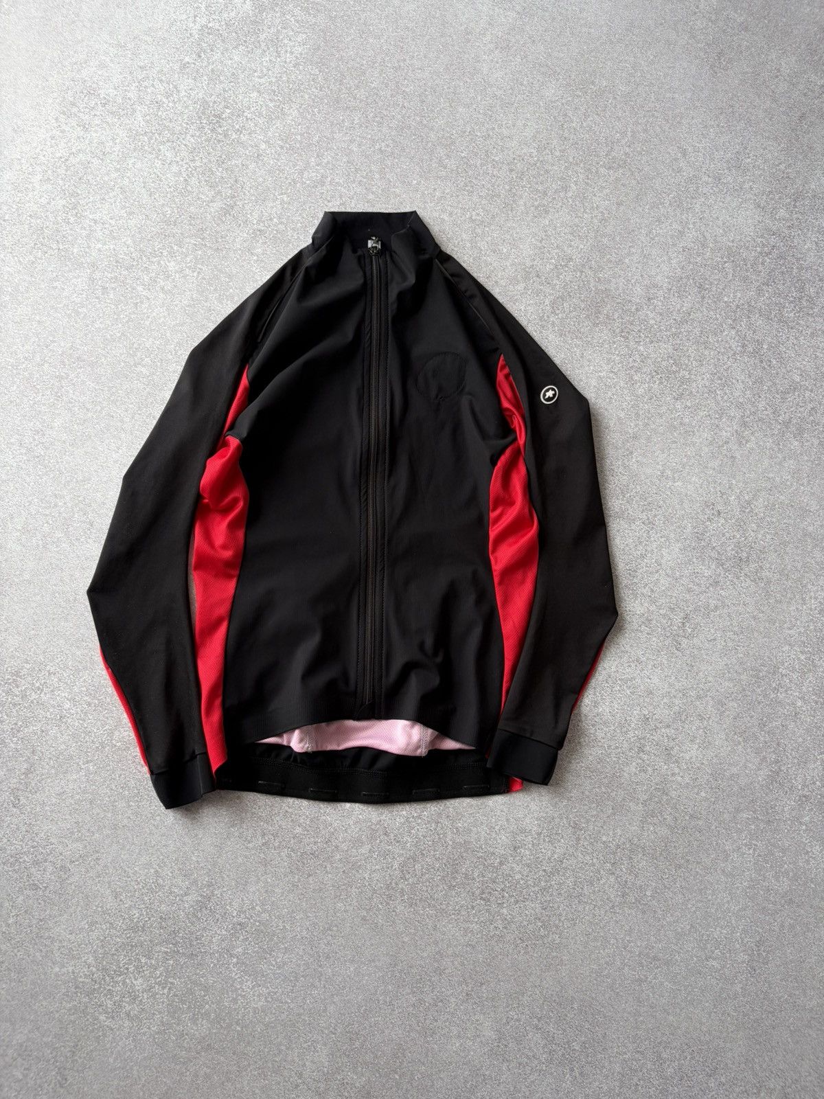Other RRP $340 Assos Cycling Tiburu Jacket Laalalai Red Black Zip Size M / US 6-8 / IT 42-44 - 3 Thumbnail