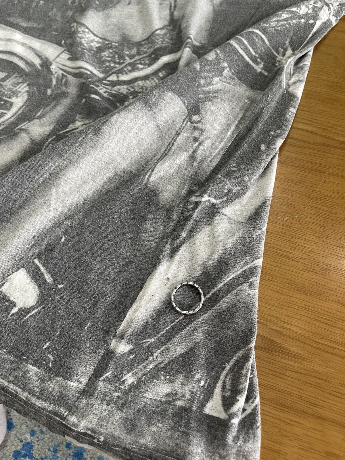Vintage Vintage 90s All Over Print Biker T-Shirt - Classic XL Size US XL / EU 56 / 4 - 3 Thumbnail