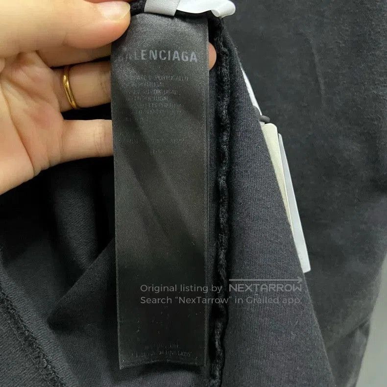 Balenciaga Balenciaga Wheat Shears Logo Tee. Size US S / EU 44-46 / 1 - 4 Thumbnail