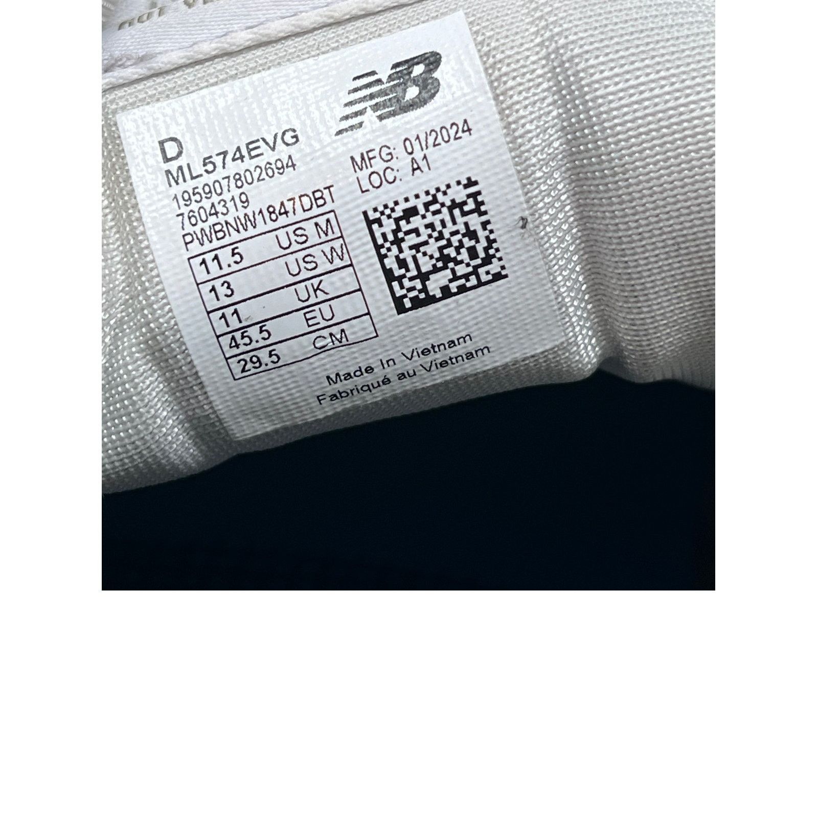 New Balance New Balance 574 Core Fabric Shoes Gray Mens 11.5 Size US 11.5 / EU 44-45 - 7 Thumbnail