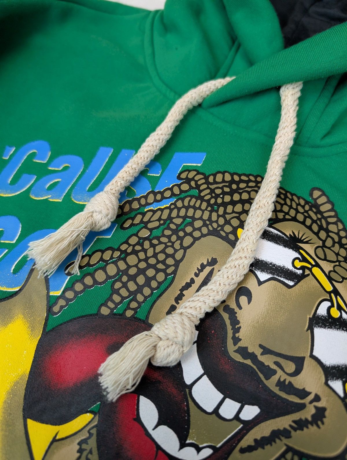 Vintage Cuz I Got High Vintage 420 Weed Marihuana Skater Hoodie 00s Size US XL / EU 56 / 4 - 5 Thumbnail
