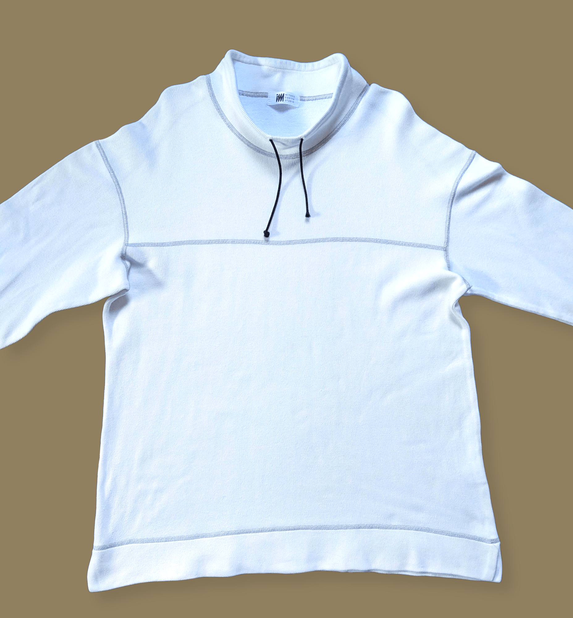 Issey Miyake × Tsumori Chisato × Vintage Vintage Issey Miyake Studio Mock Style Pullover Sweatshirt Size US M / EU 48-50 / 2 - 3 Thumbnail