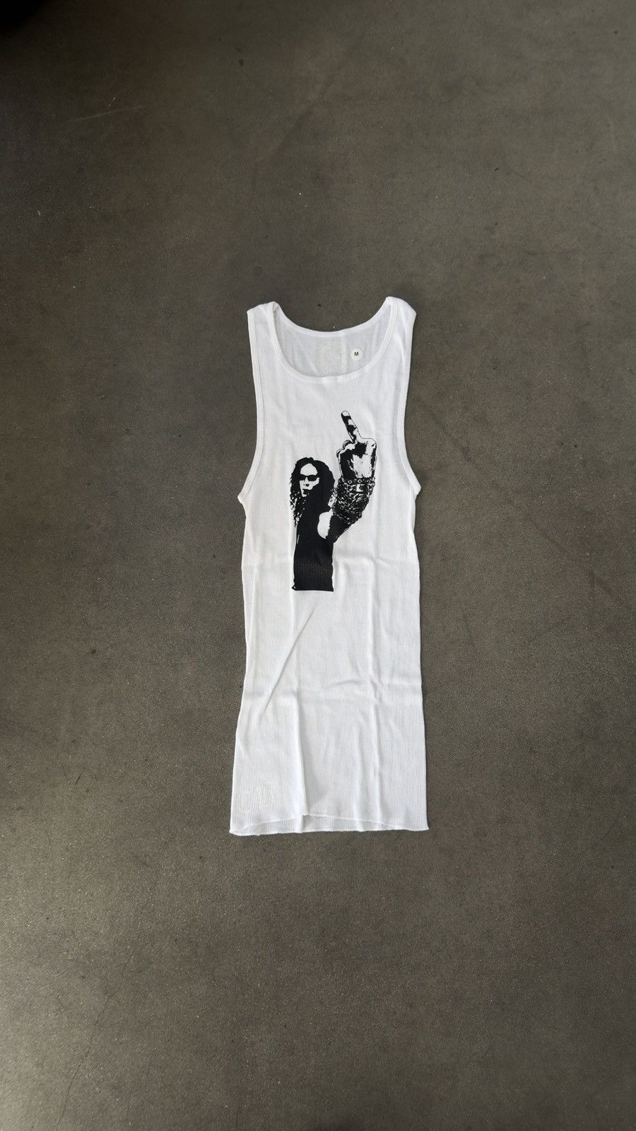 Chrome Hearts Chrome Hearts Richard Stark Middle Finger Tank Top Size US M / EU 48-50 / 2 - 1 Thumbnail