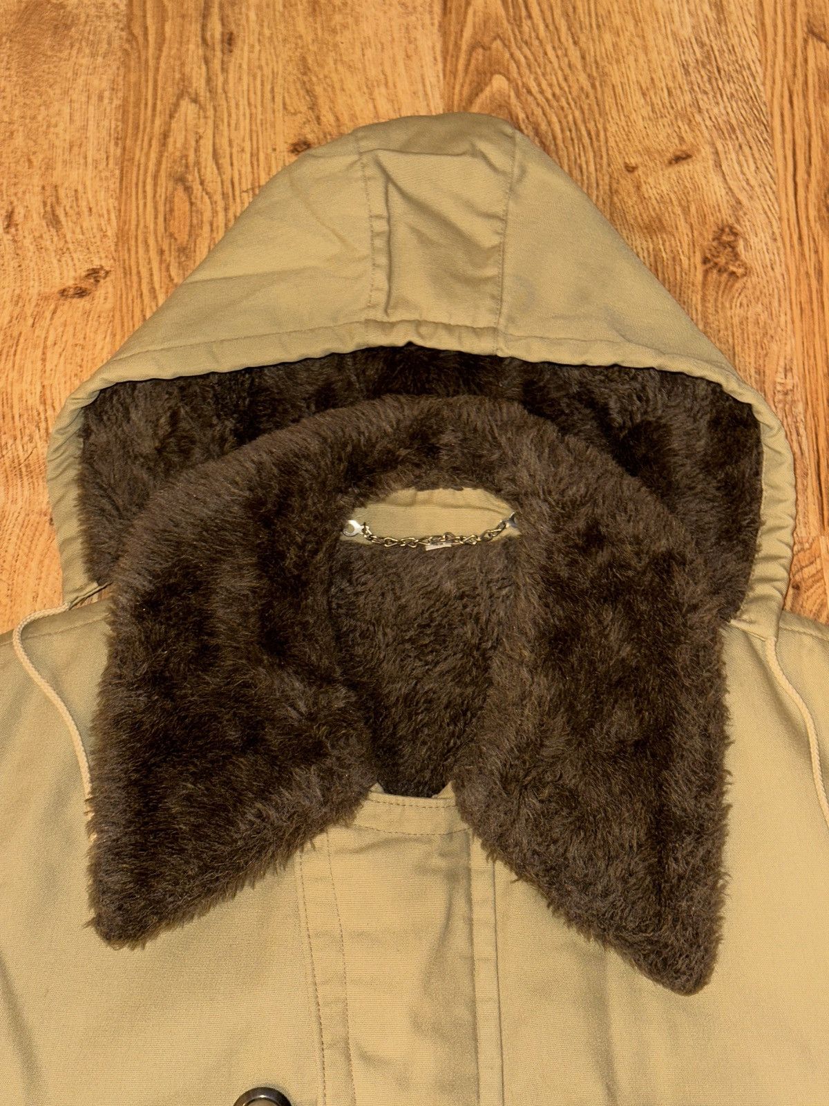 Austin Reed VTG Austin Reed Great Western Canvas Winter Fur Lined Parka Size US XL / EU 56 / 4 - 4 Thumbnail