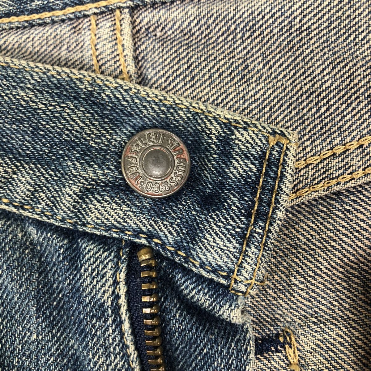 Levi's 🔥Vintage Levi’s Denim Jeans Biker Wear Japan Made Size US 30 / EU 46 - 17 Thumbnail