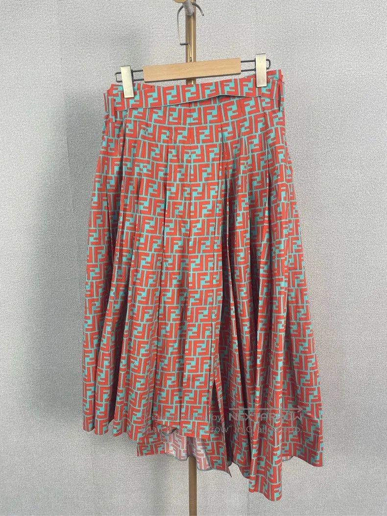 Fendi Fendi Fully printed logo skirt Size 25" / US 0 / IT 36 - 2 Thumbnail