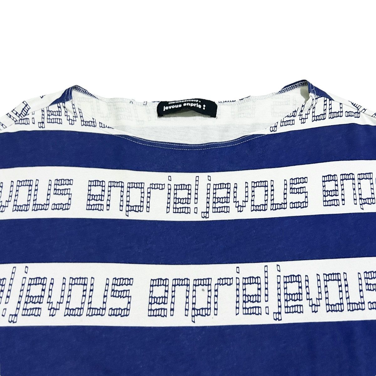 Issey Miyake × Japanese Brand × mercibeaucoup 1990s Mercibeaucoup - Overprint Top Size US M / EU 48-50 / 2 - 5 Thumbnail