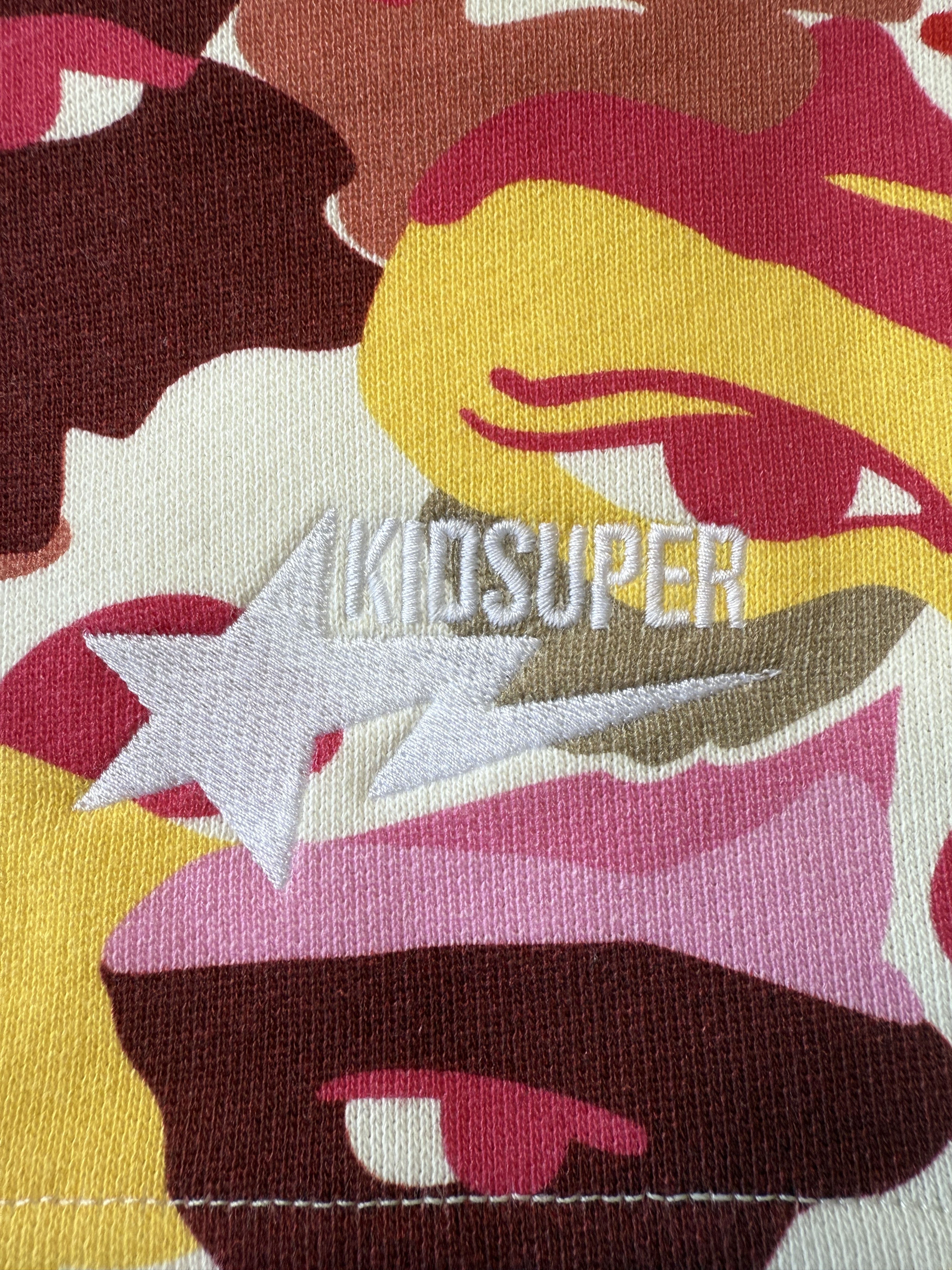 Bape × KidSuper BAPE X KIDSUPER CAMO SWEAT SHORTS Size US 34 / EU 50 - 6 Thumbnail