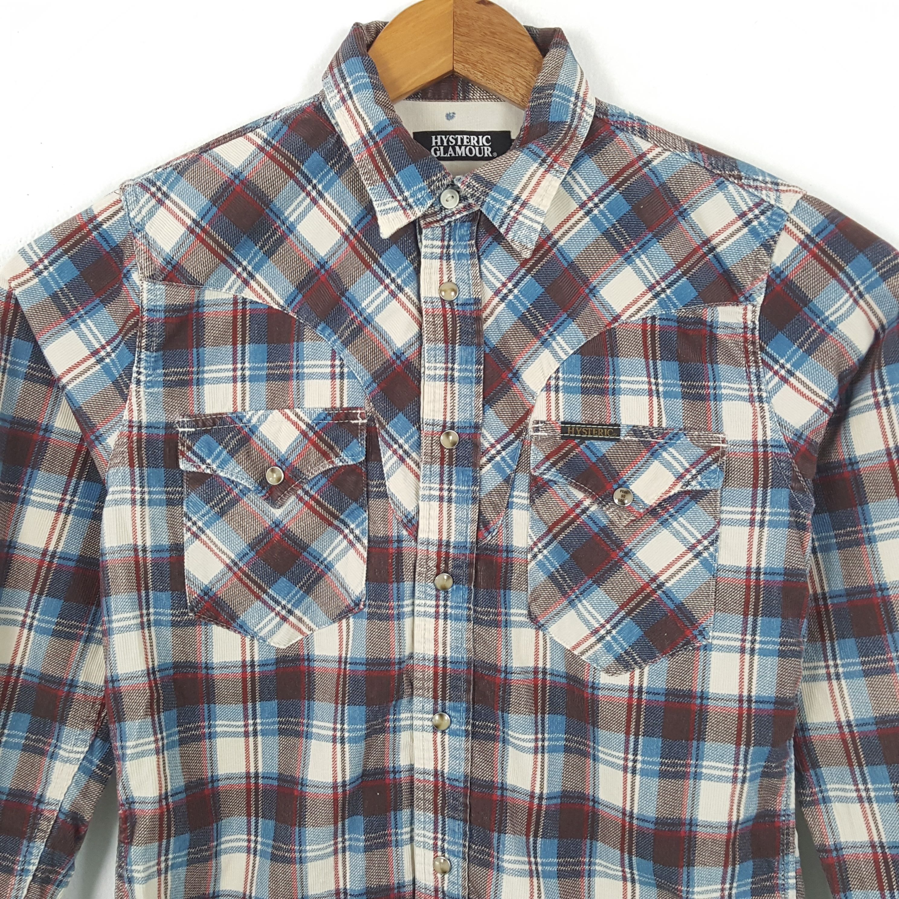Hysteric Glamour × Japanese Brand × Vintage Vintage HYSTERIC GLAMOUR Japanese Fashion Brand Shirts Size US M / EU 48-50 / 2 - 4 Thumbnail