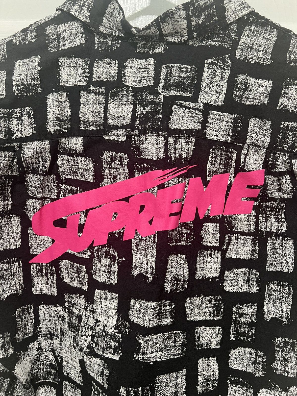 Supreme Supreme 2014 Block Print Shirt (M) Size US M / EU 48-50 / 2 - 1 Thumbnail