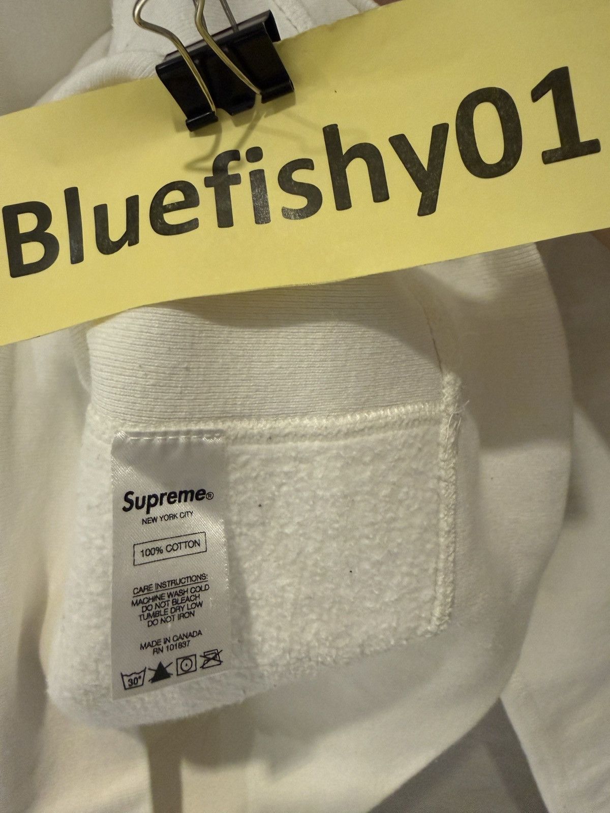 Supreme Supreme Red Box Logo White Hoodie Size US M / EU 48-50 / 2 - 8 Thumbnail