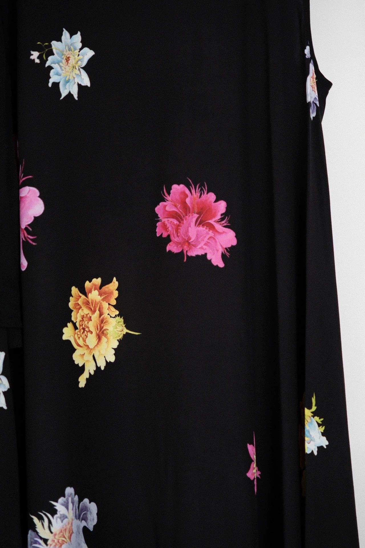 Yohji Yamamoto Yohji Yamamoto 18AW Archive Yuzen-dyed Floral Dress Size S / US 4 / IT 40 - 3 Thumbnail