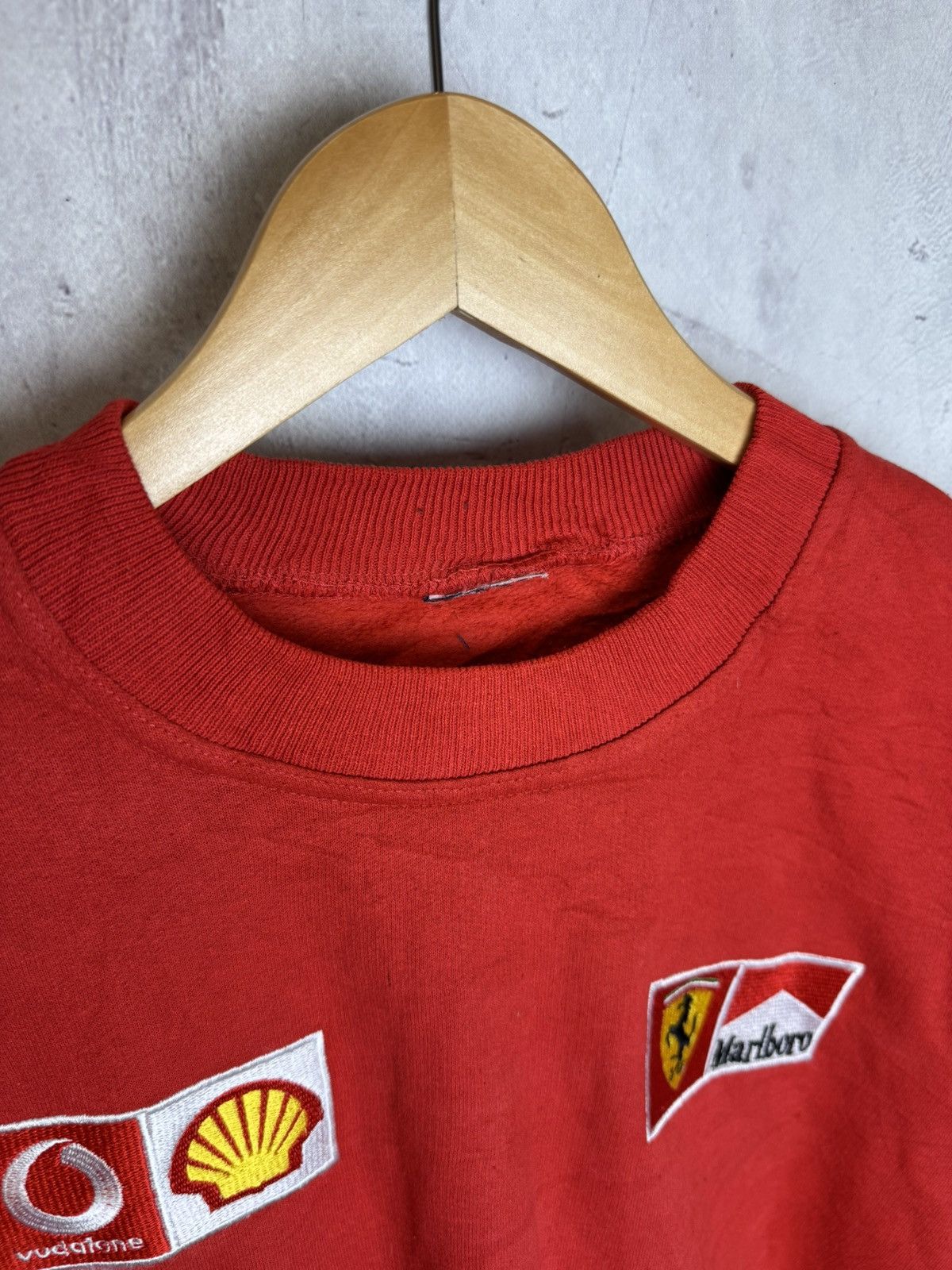 Ferrari × Marlboro × Vintage Ferrari F1 Racing Sweatshirt Marlboro Shell Vodafone Size US M / EU 48-50 / 2 - 3 Thumbnail