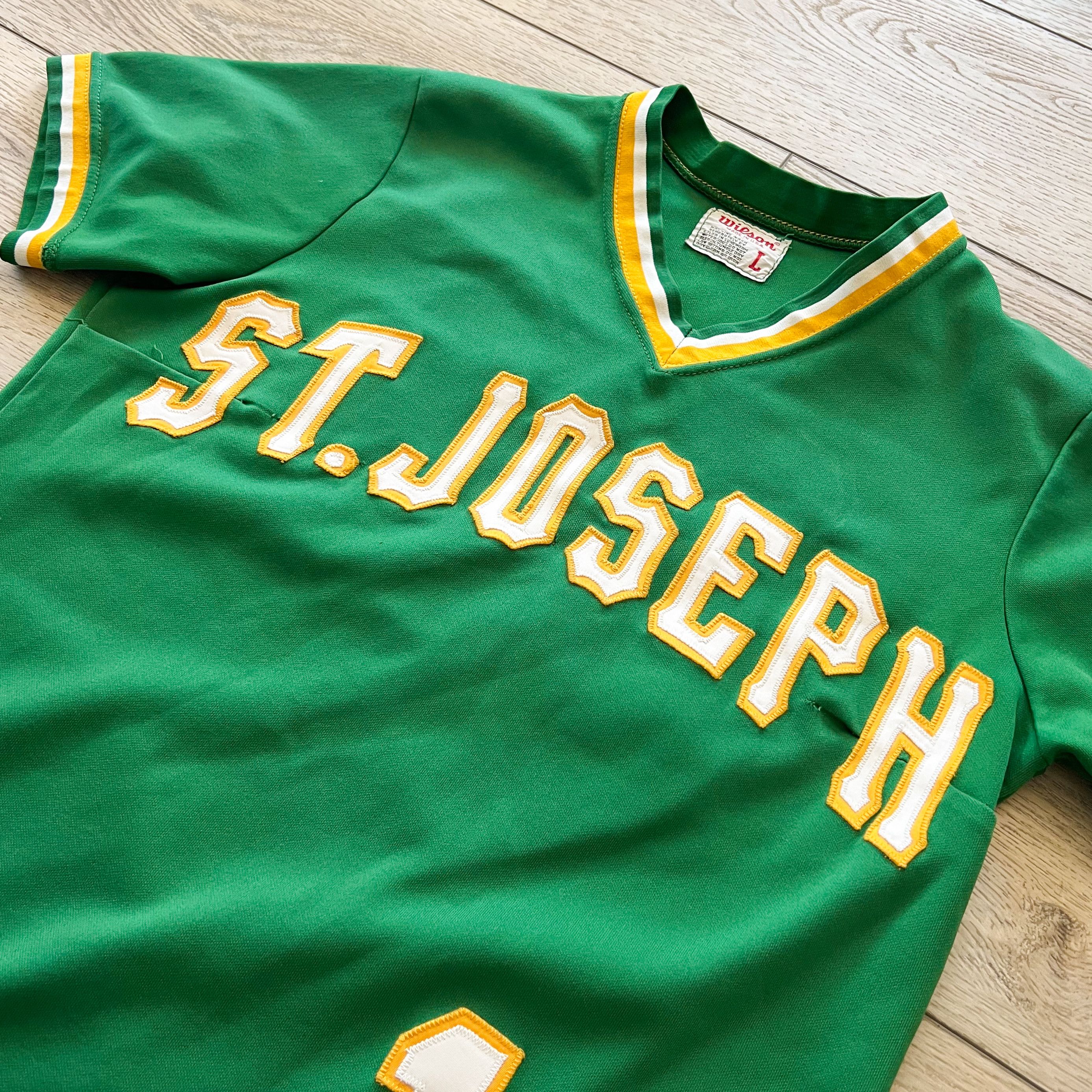 Vintage True Vintage 70's St Joseph School Jersey Shirt Made In USA Size US M / EU 48-50 / 2 - 3 Thumbnail