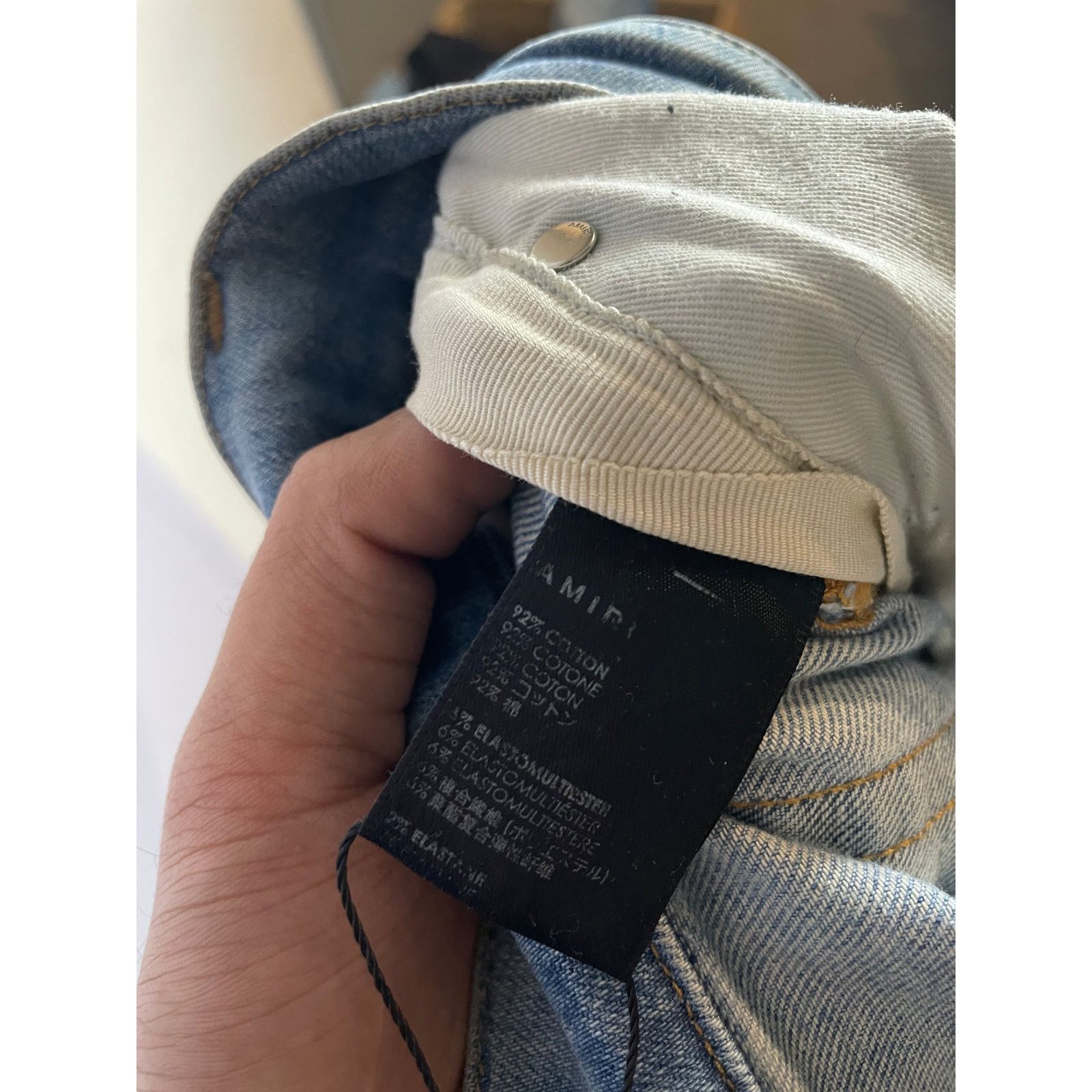 Amiri Amiri MX1 Plaid Jeans Used 38 Size US 38 / EU 54 - 6 Thumbnail
