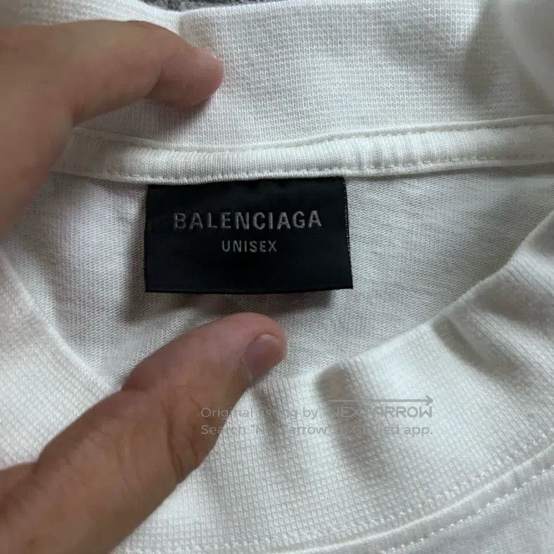 Balenciaga Balenciaga Off-white hand-painted letter beach pattern pri Size US XS / EU 42 / 0 - 4 Thumbnail