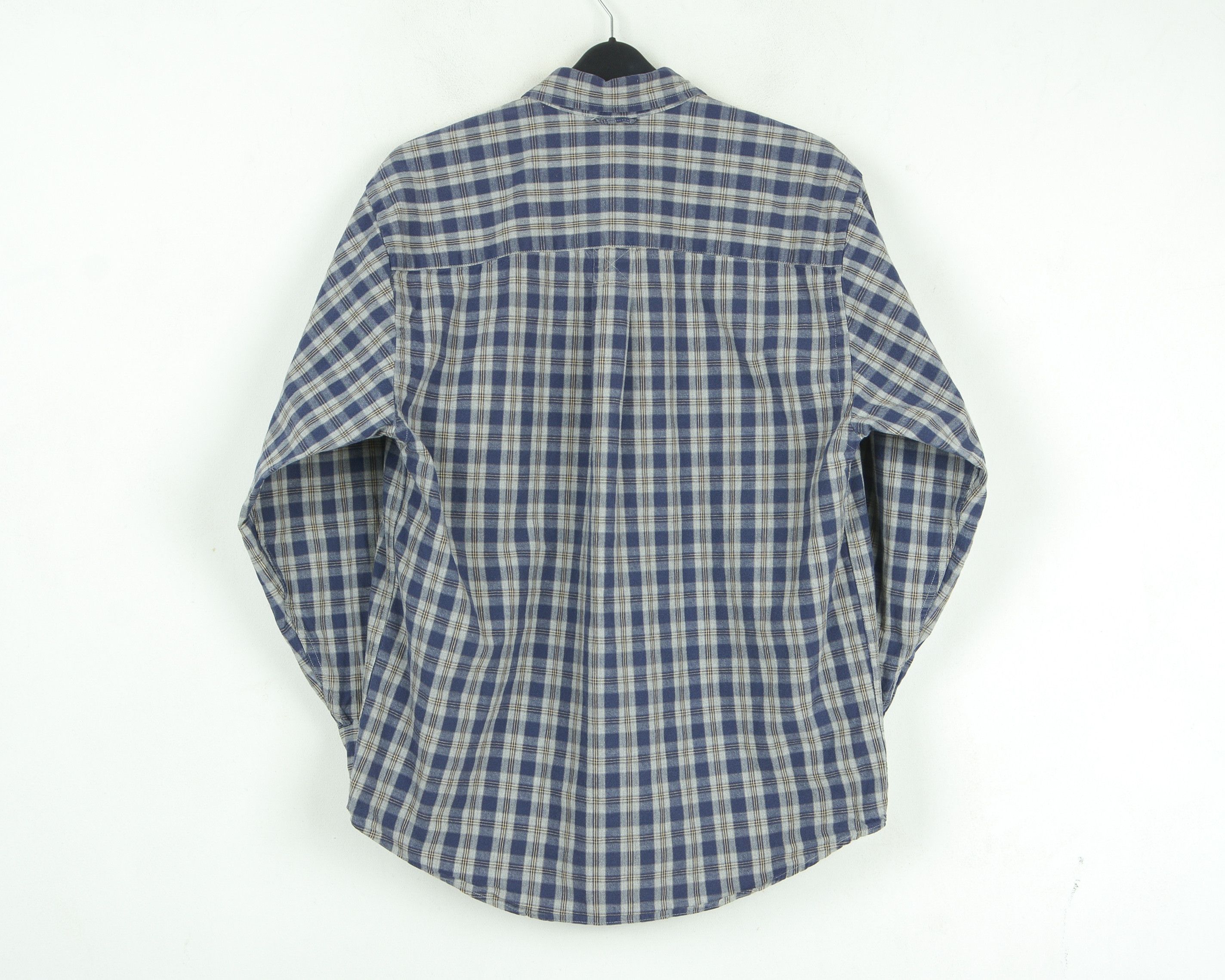 Eddie Bauer × Vintage Vintage Men Shirt M Check Long Sleeved Button Up Fannel Top Size US M / EU 48-50 / 2 - 11 Thumbnail