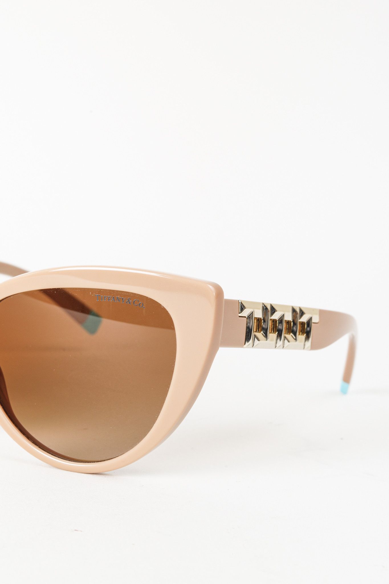 Tiffany & Co. Tiffany & Co Nude Cat Eye Sunglasses Size ONE SIZE - 5 Thumbnail