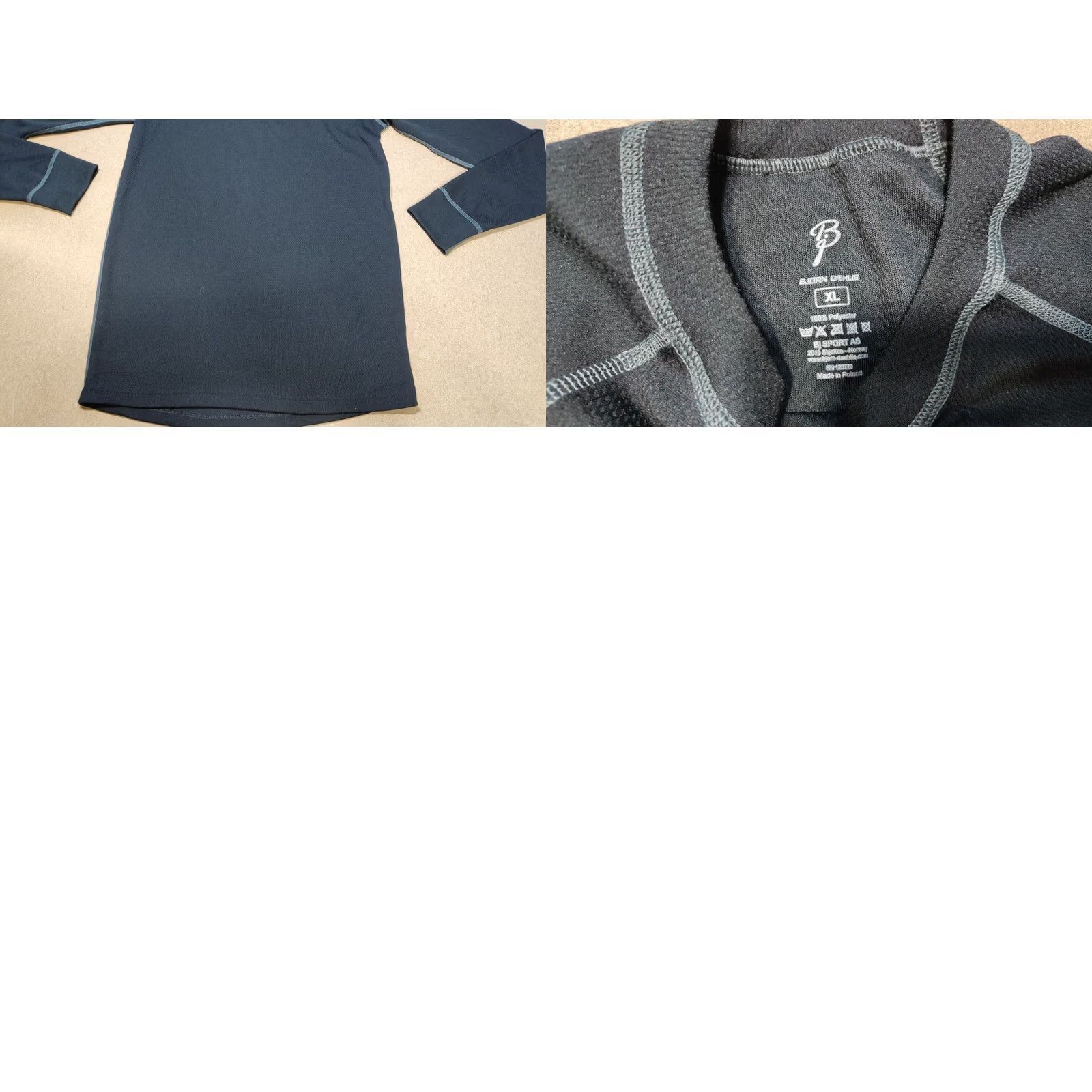 Vintage Bjorn Daehlie Black Base Layer XL Ski Thermal Top Shirt Mens Womens Unisex Adults Pullover Moisture Wicking Quick Dry Packable Size XL / US 12-14 / IT 48-50 - 8 Thumbnail