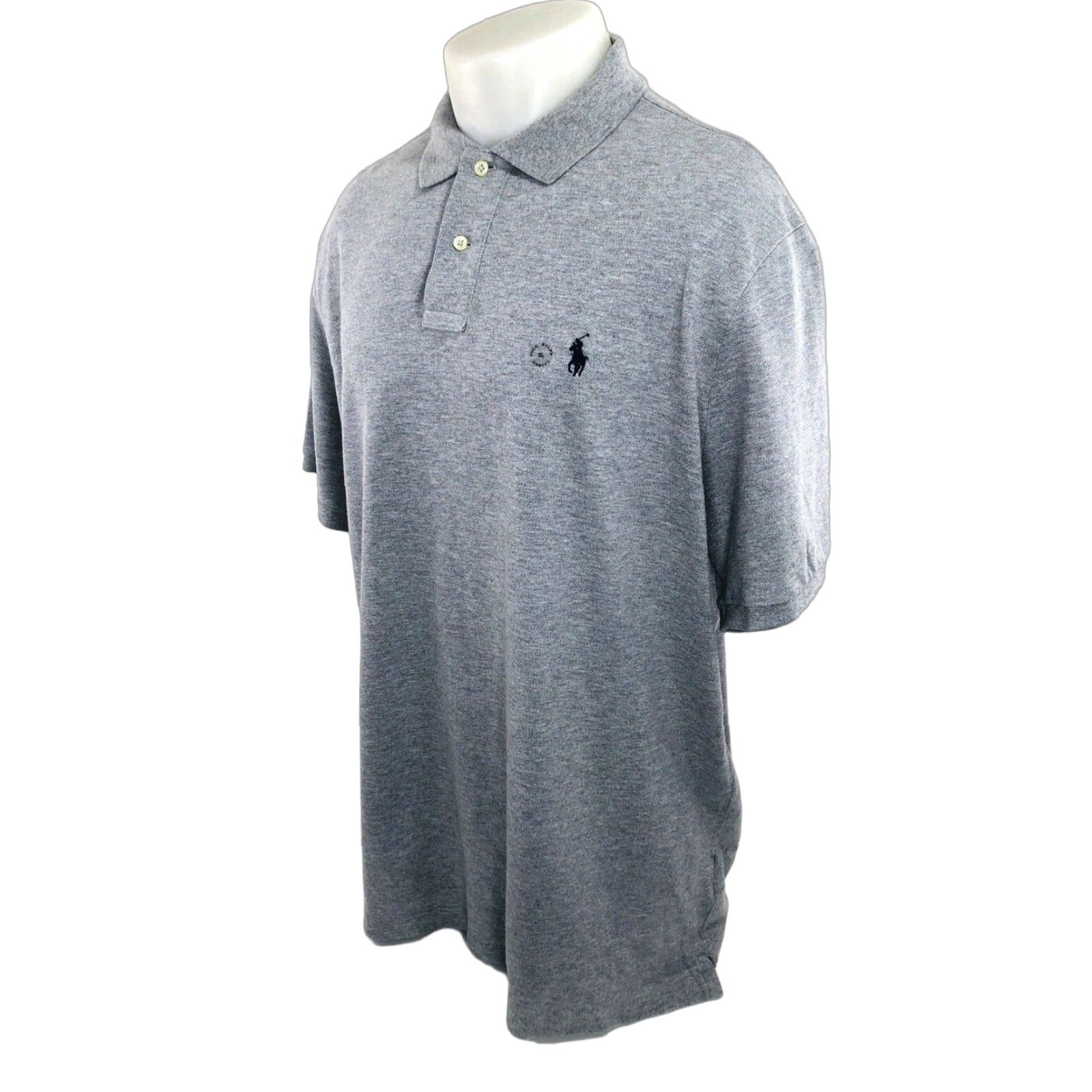 Ralph Lauren POLO RALPH LAUREN Polo Shirt - XL Embroidered Pony - Light Gray - Men - Regular Fit - NEW w TAG Size US XL / EU 56 / 4 - 1 Thumbnail
