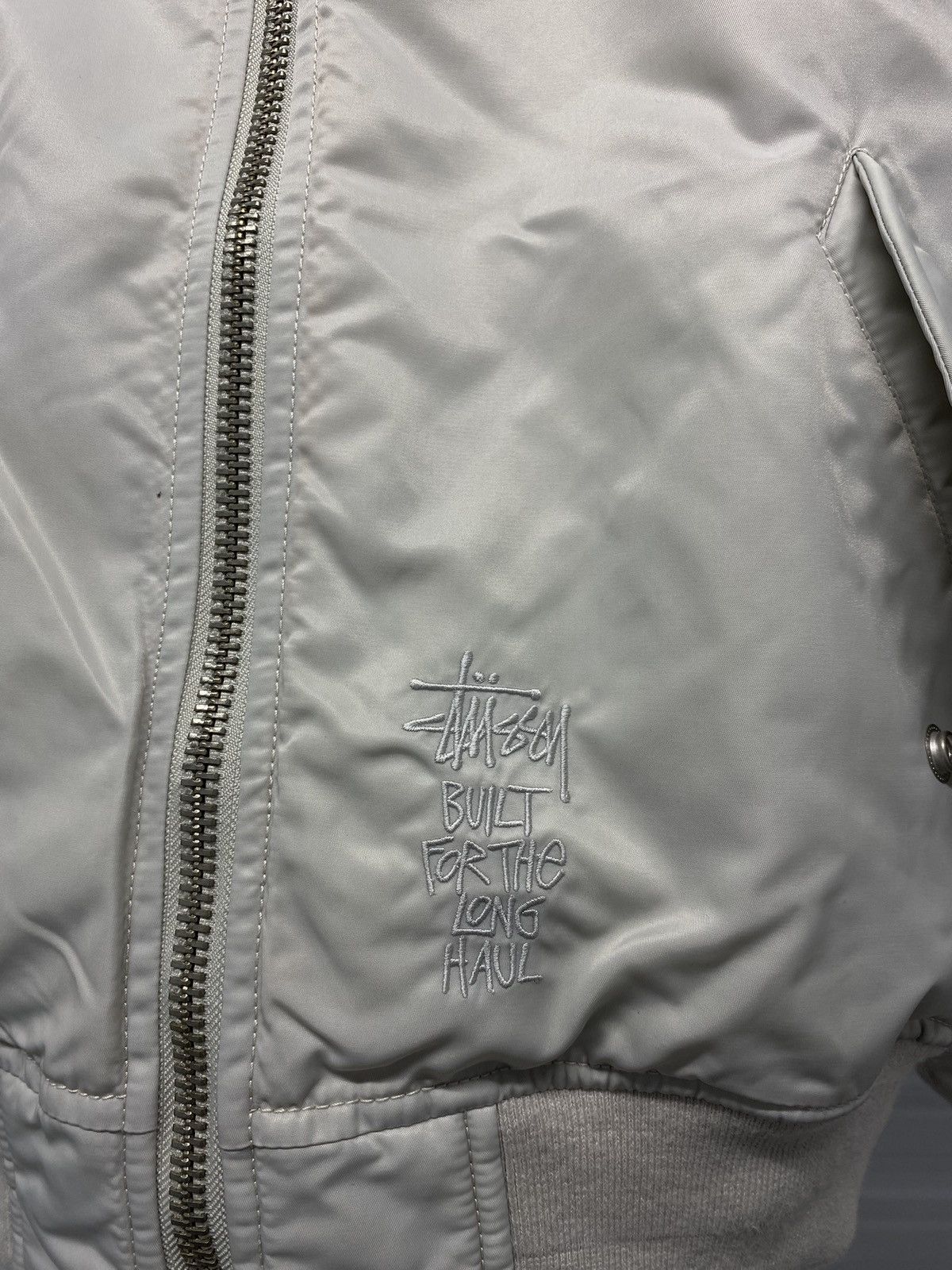 Stussy Stussy Built Reversible Bomber Jacket Grey - Medium Size US M / EU 48-50 / 2 - 4 Thumbnail