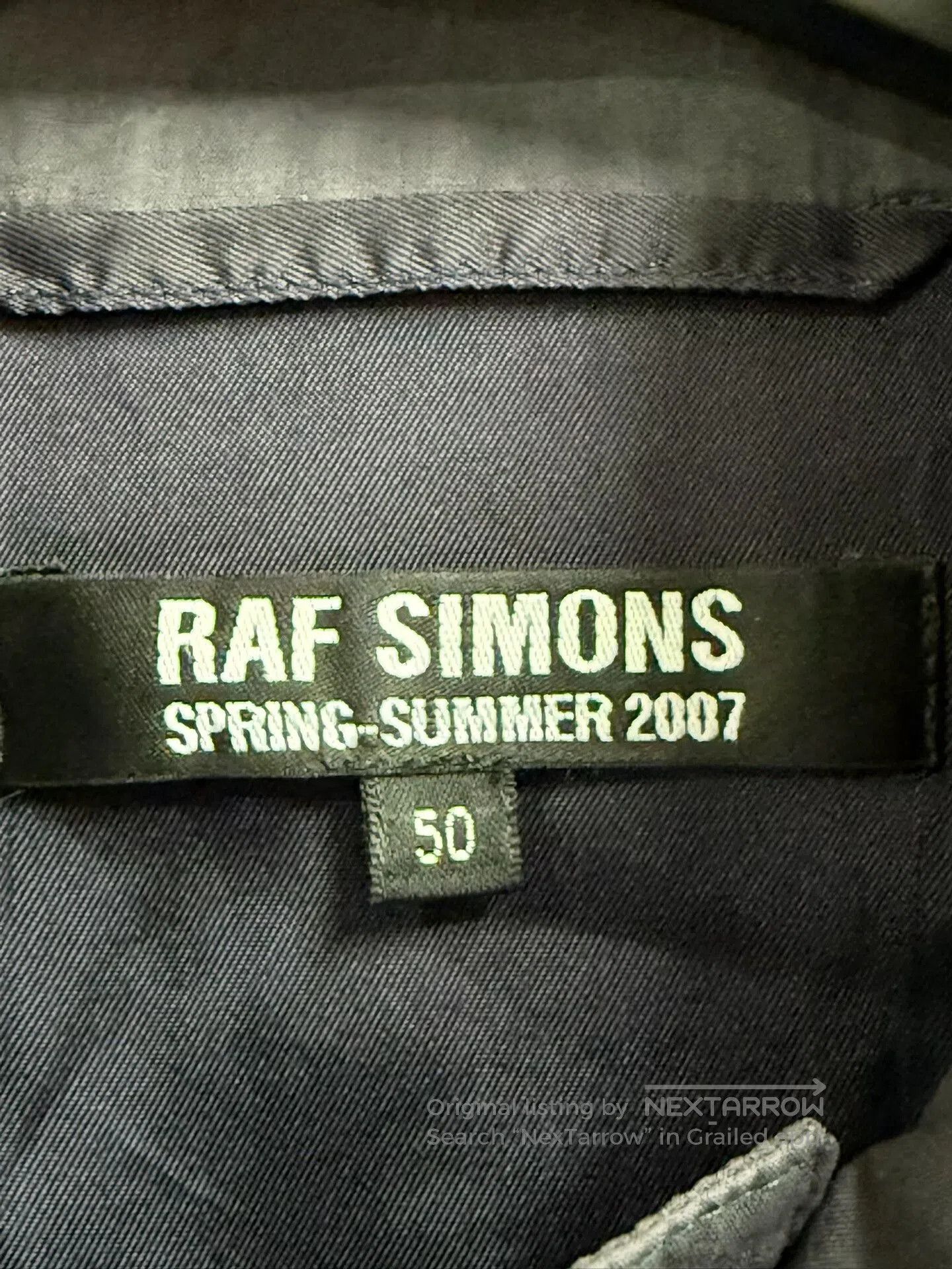 Raf Simons raf simons embroidered jacket with water wash. Size US L / EU 52-54 / 3 - 6 Thumbnail