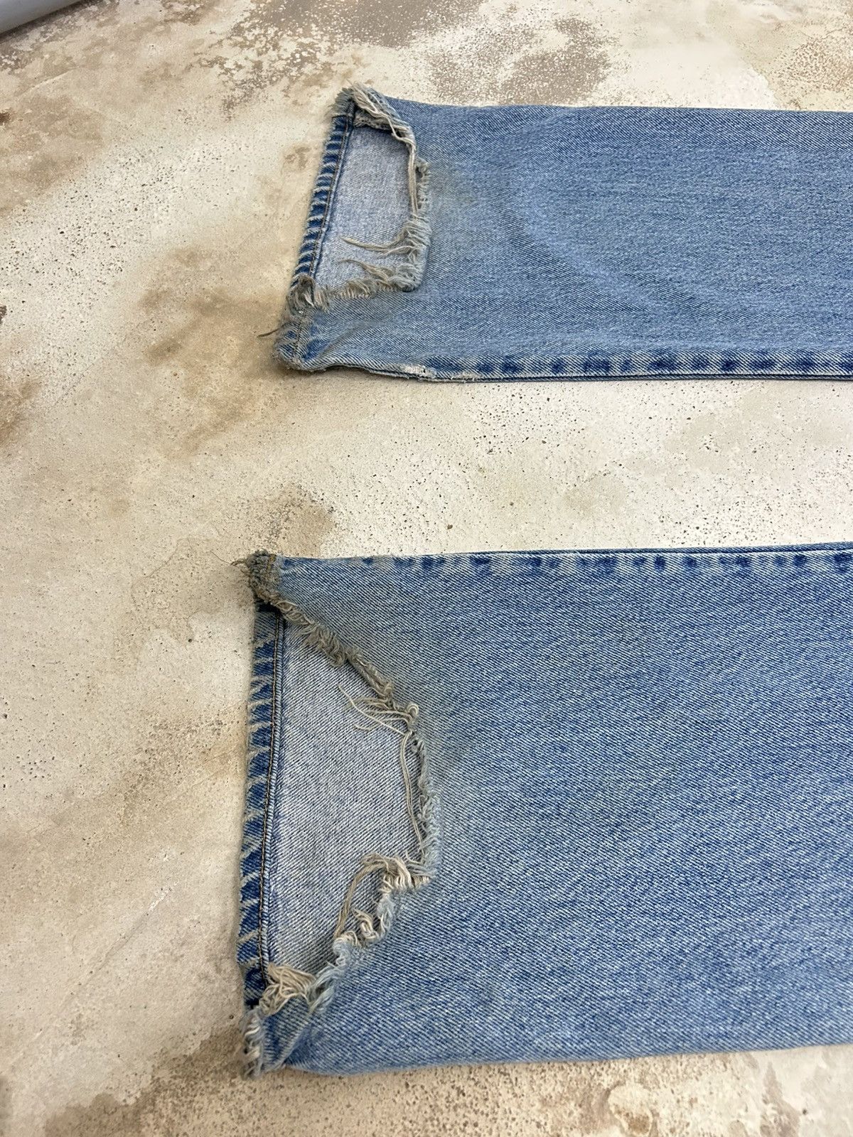 Levi's Vintage Levis 517 Boot Cut Jeans Stonewashed Size US 35 - 11 Thumbnail