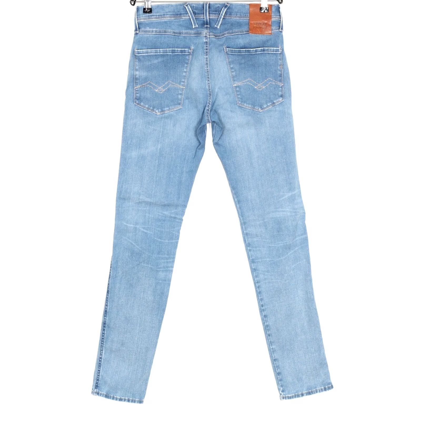 Replay Replay ANBASS Jeans Men Size W31 L32 Blue Slim Fit HYPERFLEX X-LITE RE-USED Size US 31 - 2 Thumbnail