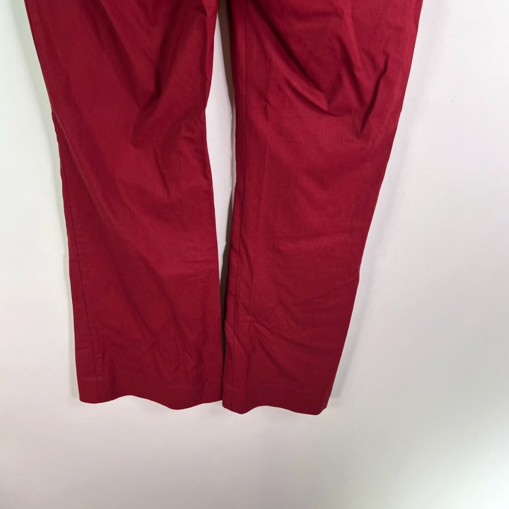 Vintage The Limited Drew Fit Wide Leg Pants Womens 8 Red Pocketed Size 30" / US 8 / IT 44 - 7 Thumbnail