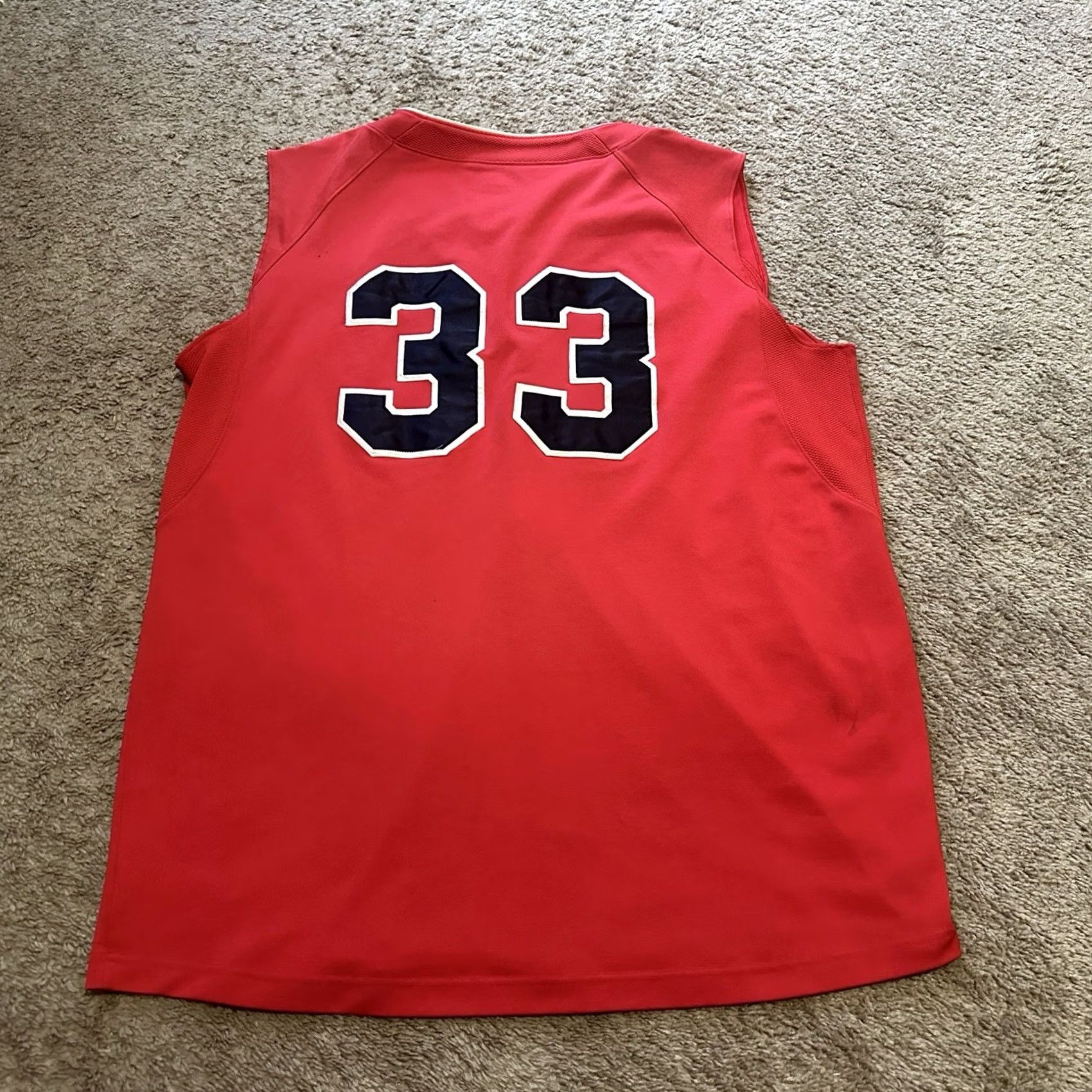Under Armour Under Armour Baseball Jersey Men 2XL Short Sleeve Red Sports Jersey 2XL Mens Size US XXL / EU 58 / 5 - 5 Thumbnail