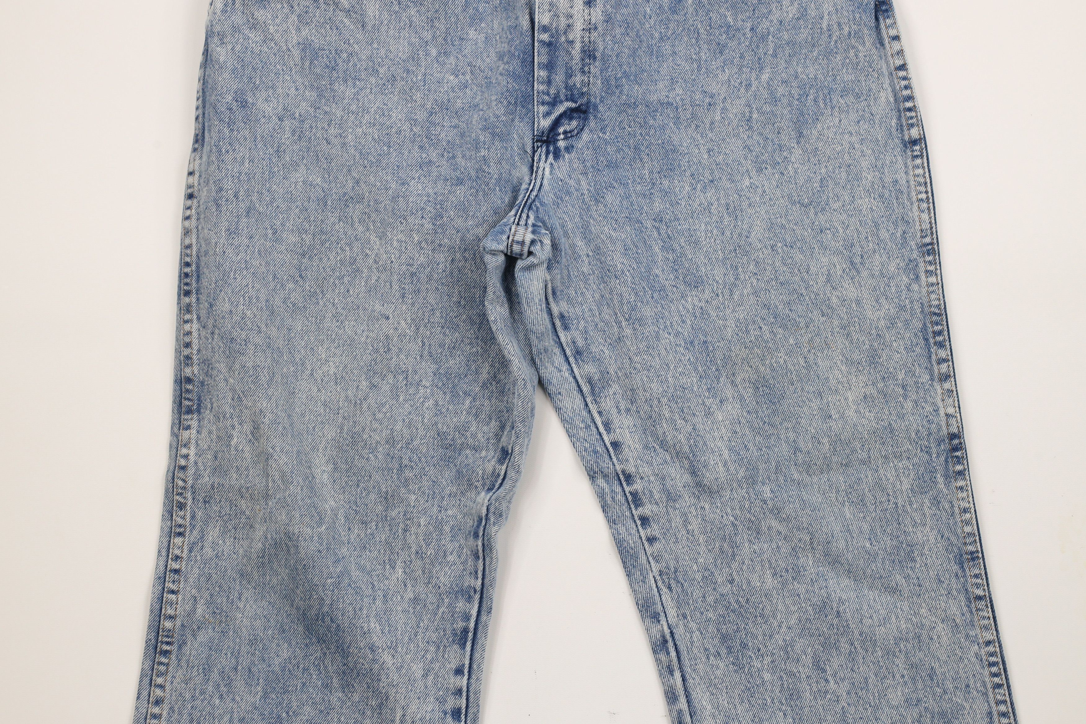 Vintage Vintage 90s Streetwear Acid Wash Denim Jeans Blue USA Size US 36 / EU 52 - 3 Thumbnail