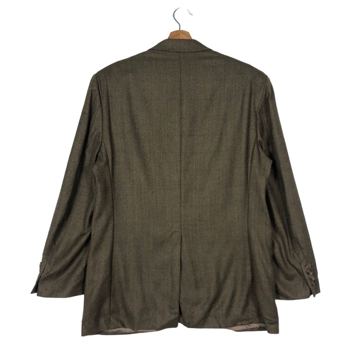 Ralph Lauren 🔥Herringbone Wool Double Breast Coats Ralph Lauren Size US M / EU 48-50 / 2 - 7 Thumbnail
