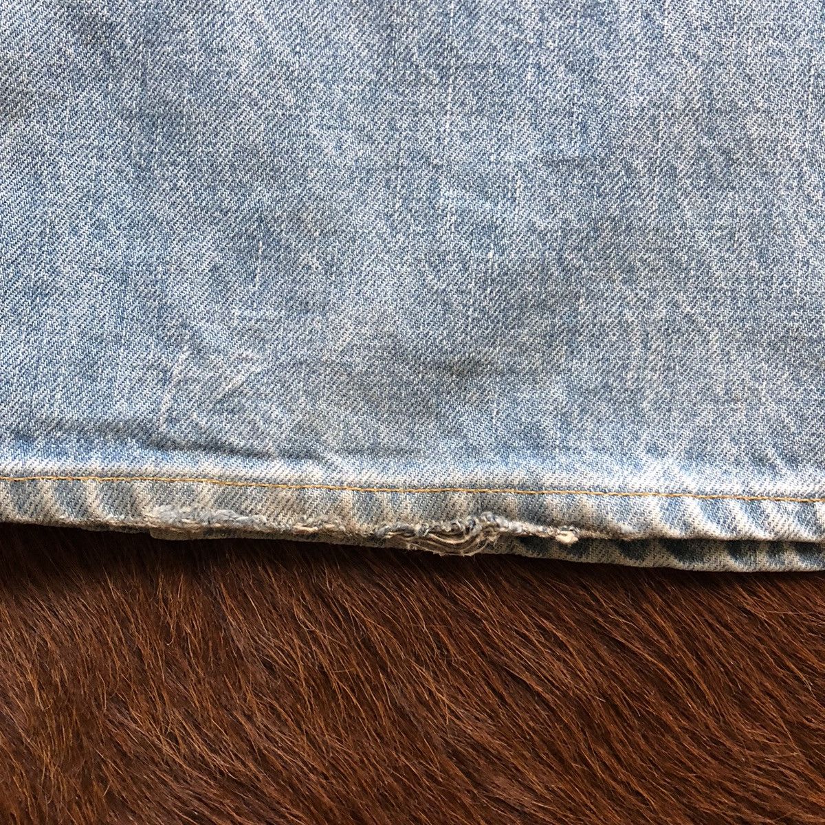 Kapital × Kapital Kountry Kapital Flarestar Happy Patchwork Denim Size US 30 / EU 46 - 7 Thumbnail