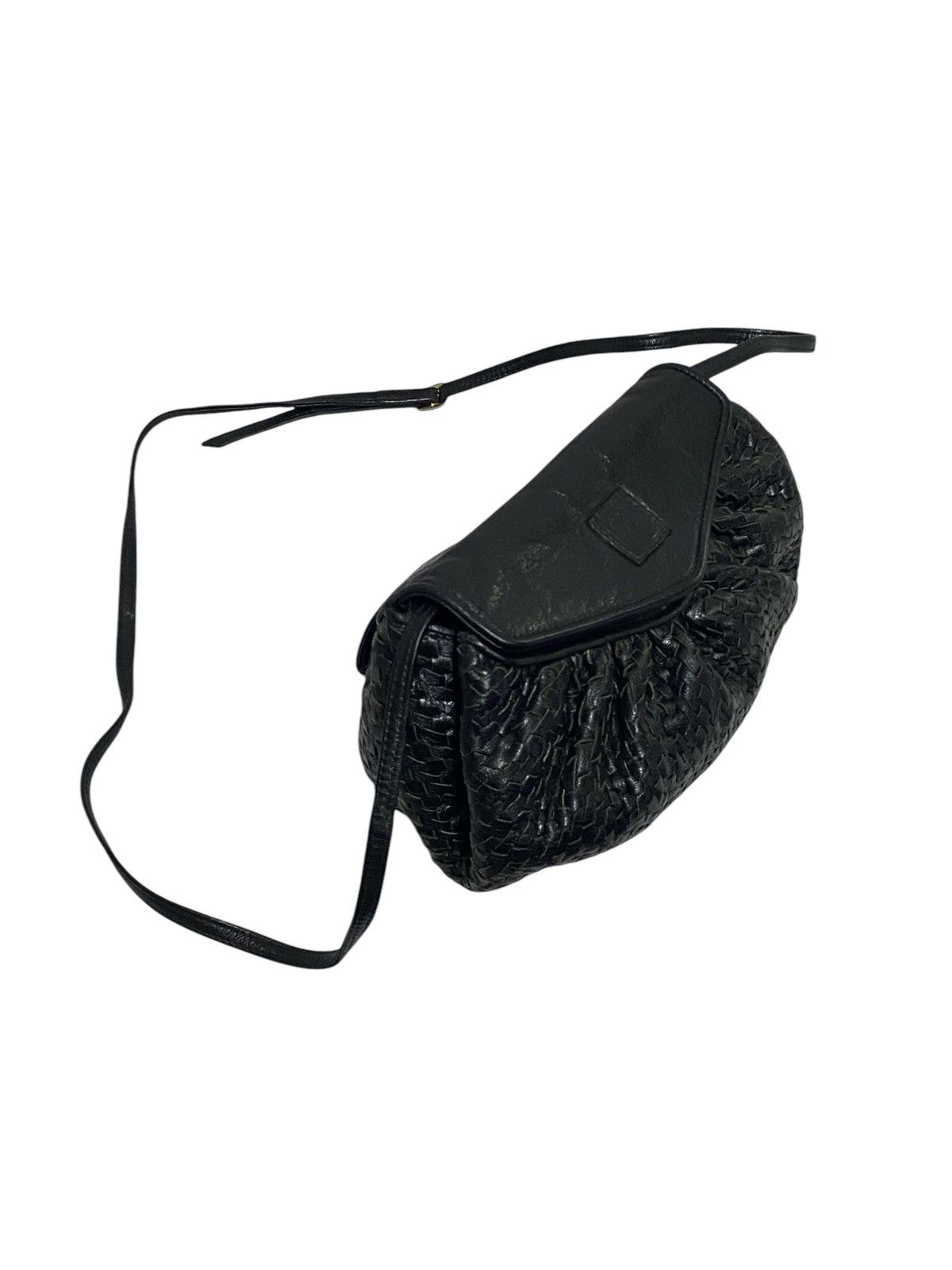 Fendi × Vintage Vintage Fendi lntrecciato Leather Mini Crossbody/Shoulder Size ONE SIZE - 5 Thumbnail